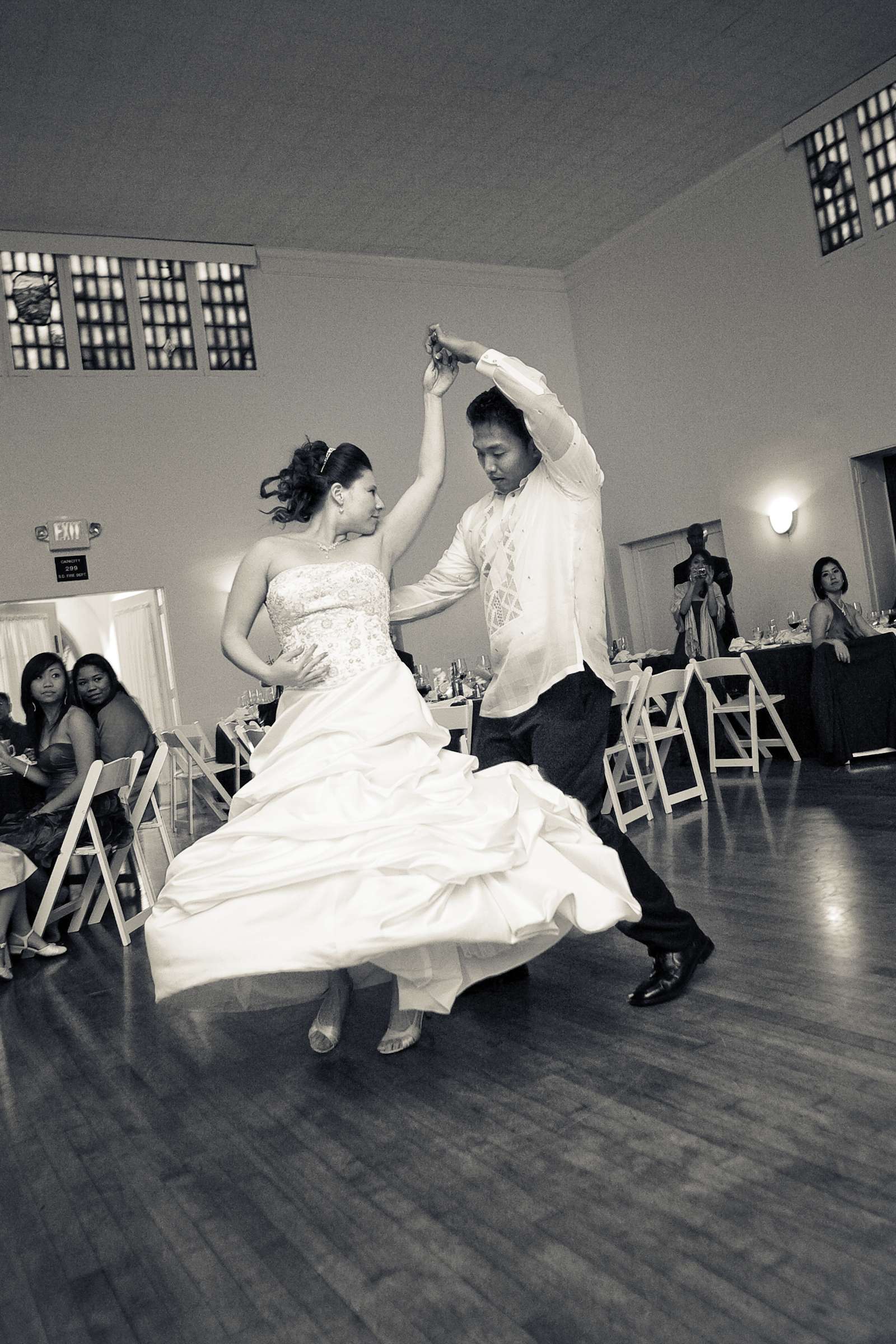 La Jolla Woman's Club Wedding, Desiree and Alonto Wedding Photo #9 by True Photography
