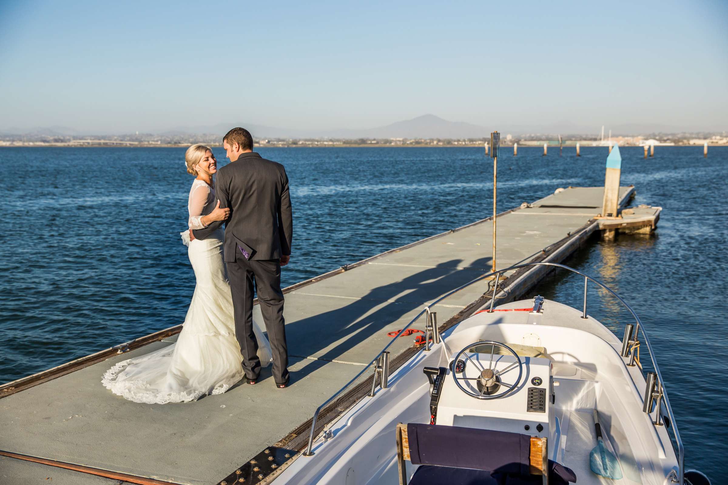 Coronado Cays Yacht Club Wedding coordinated by Creative Affairs Inc, Carylie and Kasey Wedding Photo #3 by True Photography