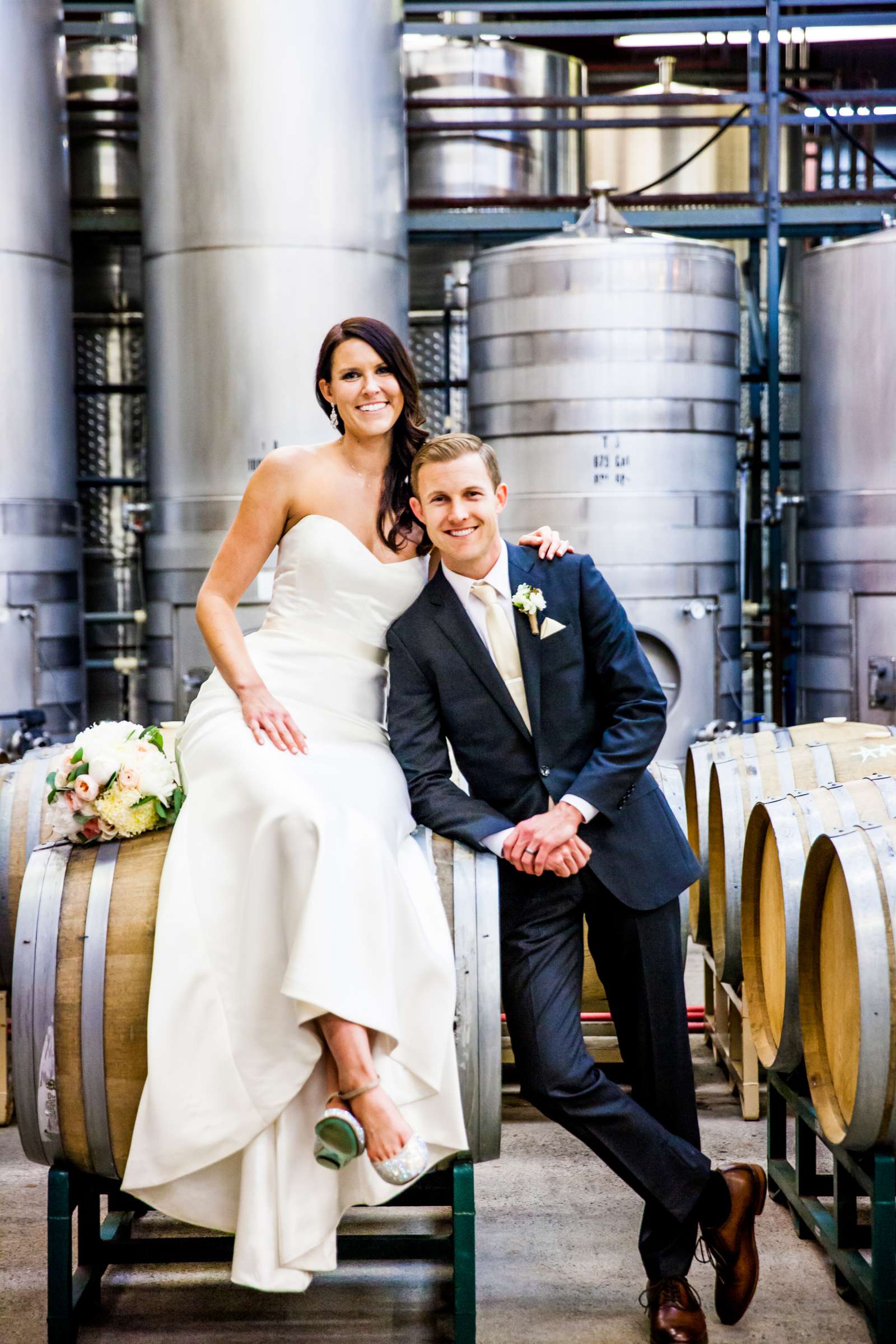 Orfila Vineyards Wedding, Brittany and Matt Wedding Photo #2 by True Photography