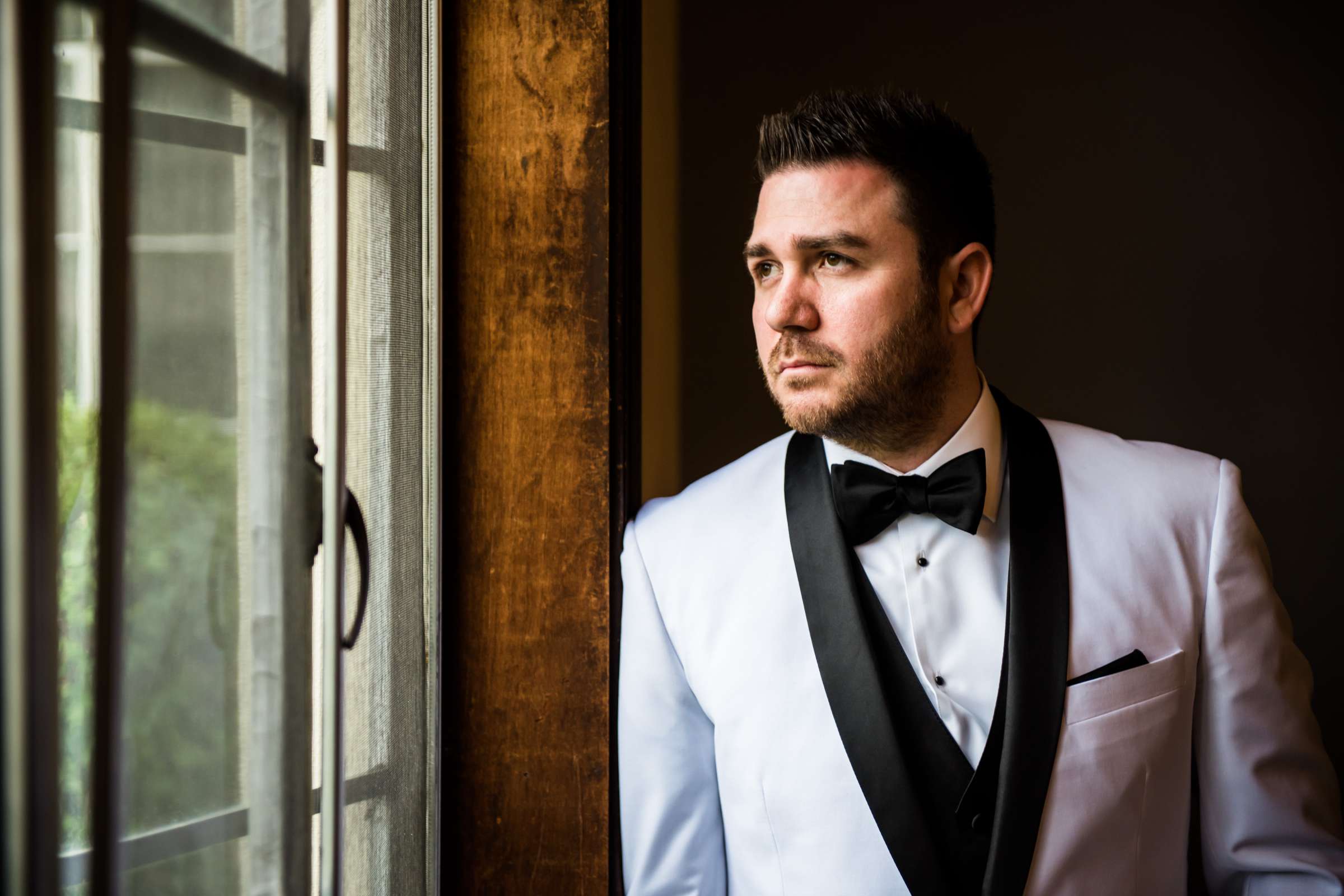 Groom at Marina Village Conference Center Wedding, Maritza and Kevin Wedding Photo #224156 by True Photography