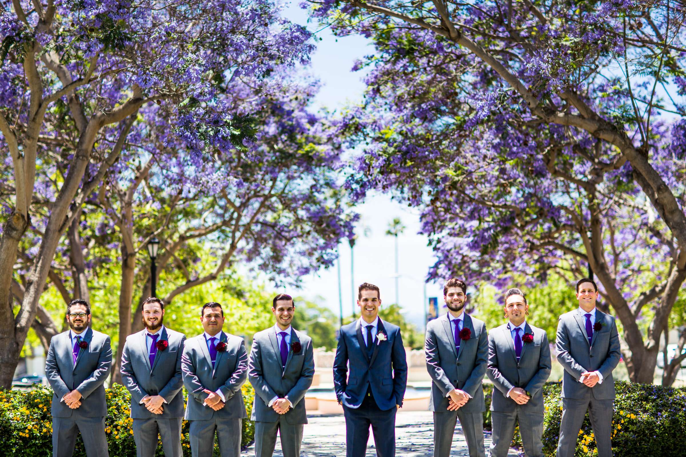 San Diego Central Library Wedding coordinated by Creative Affairs Inc, Alexandria and Daniel Wedding Photo #15 by True Photography