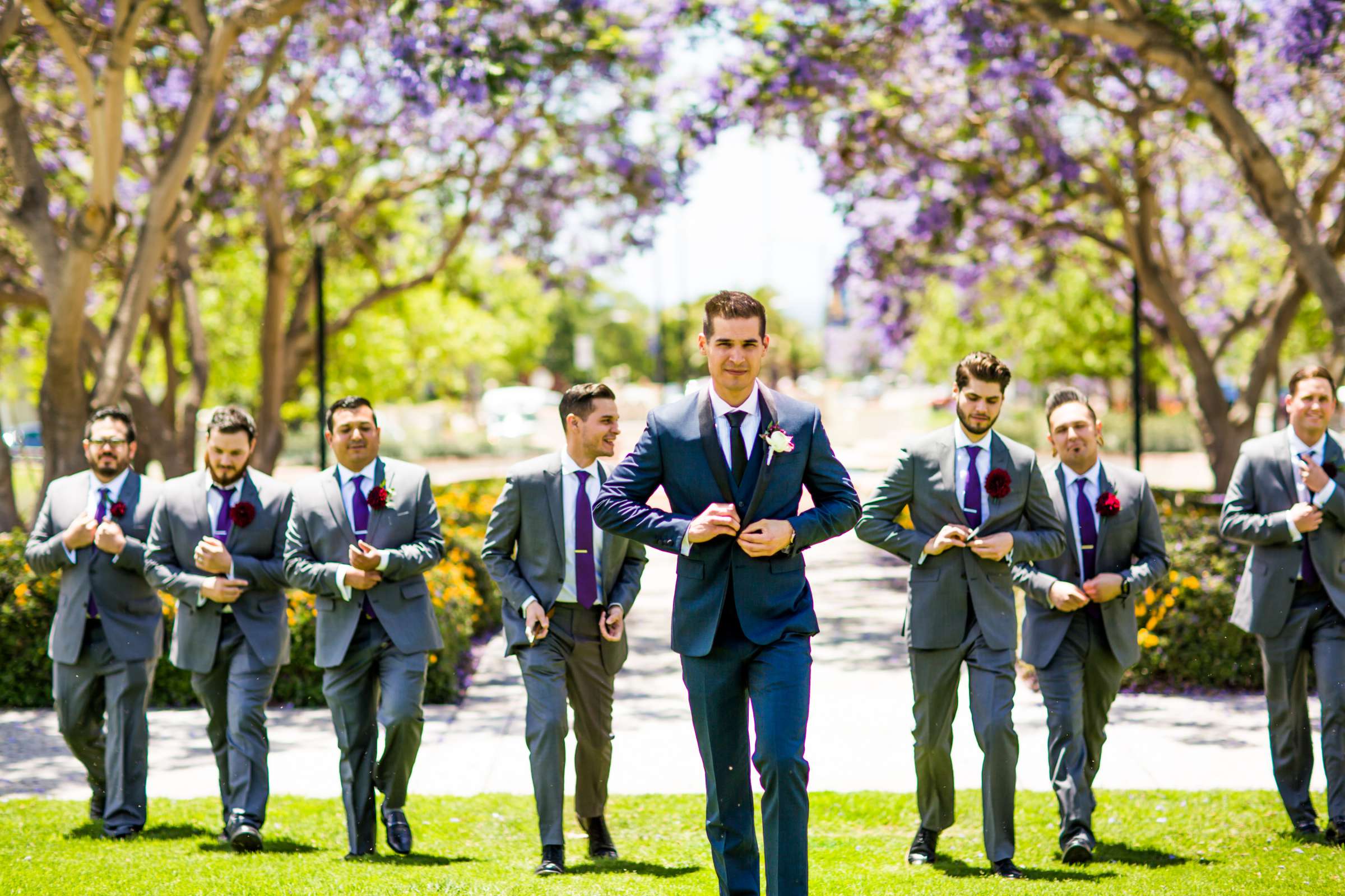 San Diego Central Library Wedding coordinated by Creative Affairs Inc, Alexandria and Daniel Wedding Photo #36 by True Photography