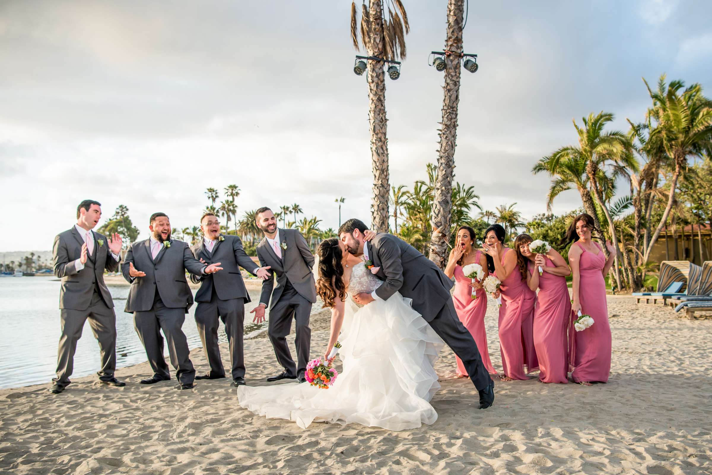 Bahia Hotel Wedding coordinated by A Hundred Hearts, Tiffany and Adam Wedding Photo #77 by True Photography