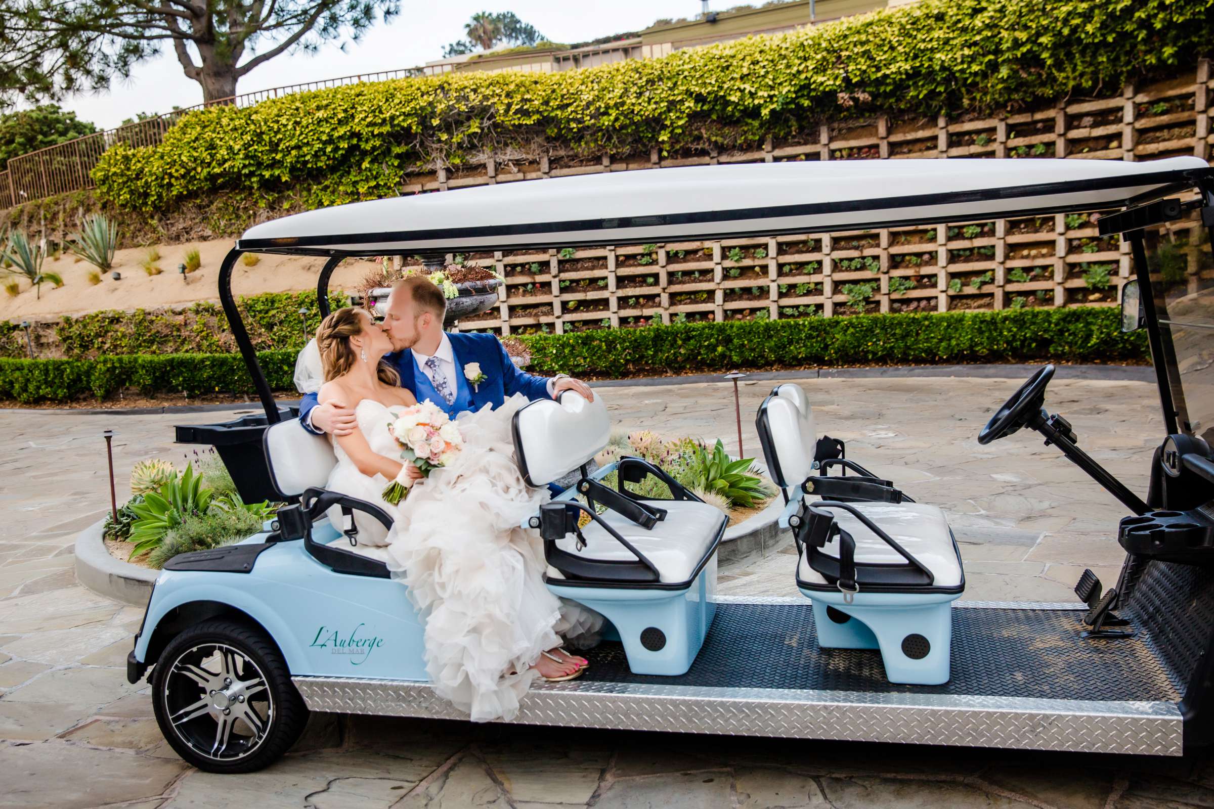 Transportation at L'Auberge Wedding coordinated by Hannah Smith Events, Karen and Scott Wedding Photo #230507 by True Photography