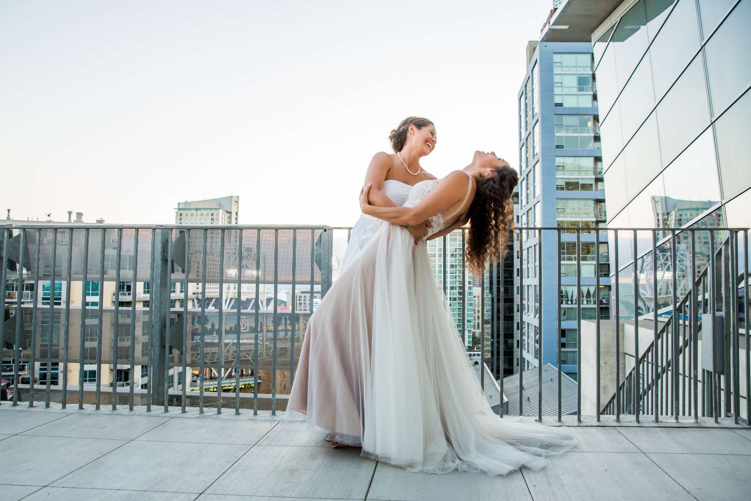 San Diego Central Library Wedding coordinated by Heather Loree Events, Jaclyn and Polly Wedding Photo #4 by True Photography
