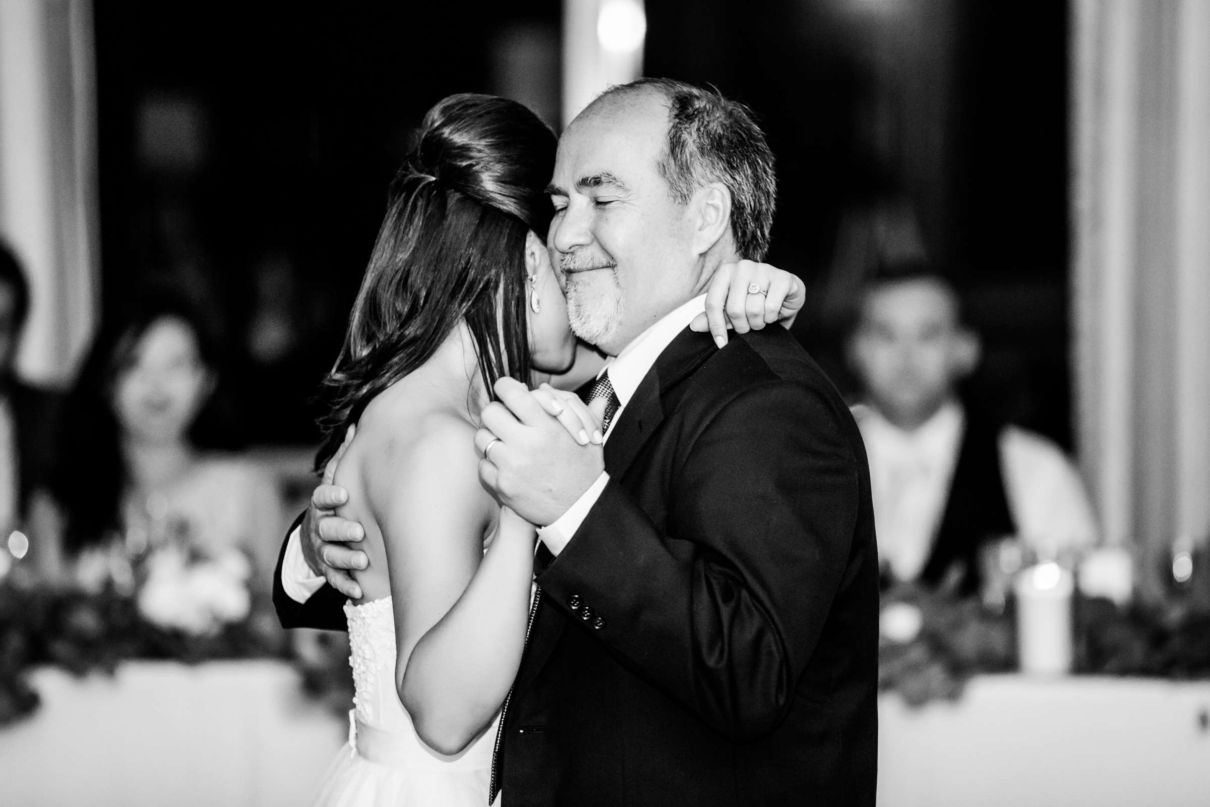 Father of the Bride, Father, Daughter Dance at Bahia Hotel Wedding coordinated by Bahia Hotel, Alaina and Stephen Wedding Photo #89 by True Photography