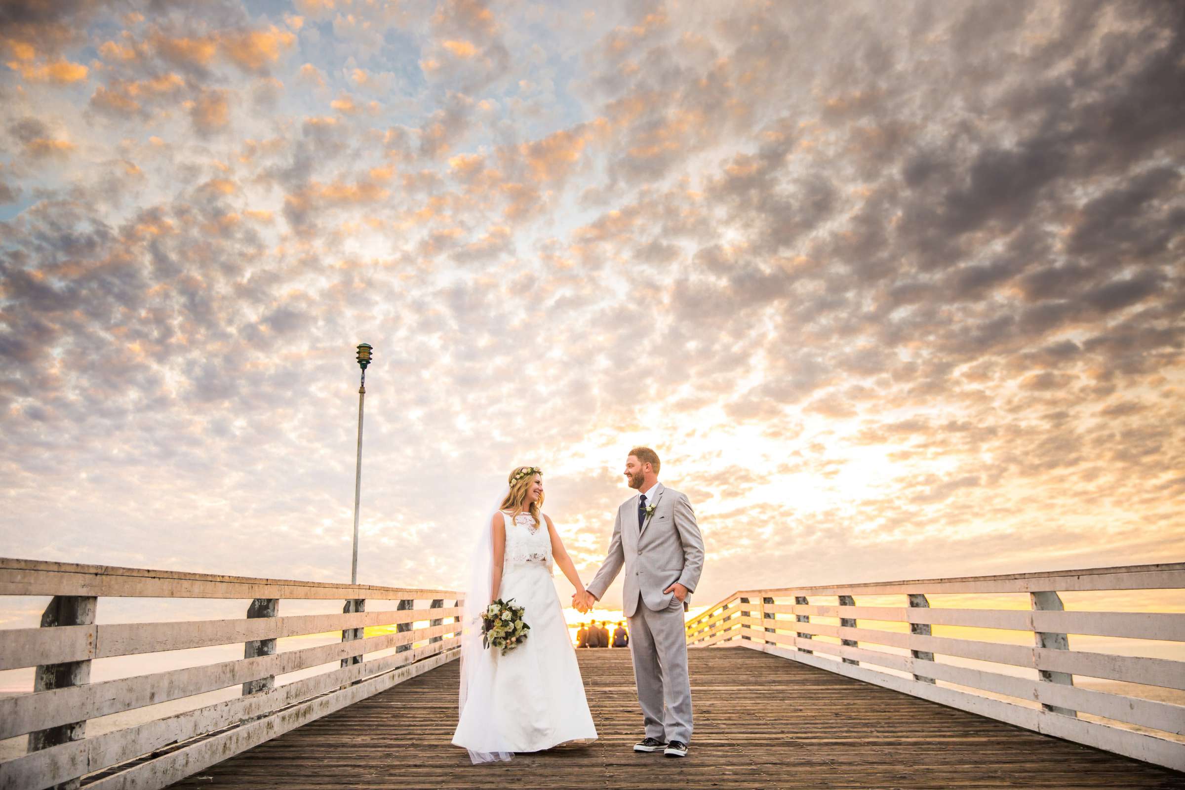 Sunset at Tower 23 Hotel Wedding, Emily and Blake Wedding Photo #285355 by True Photography