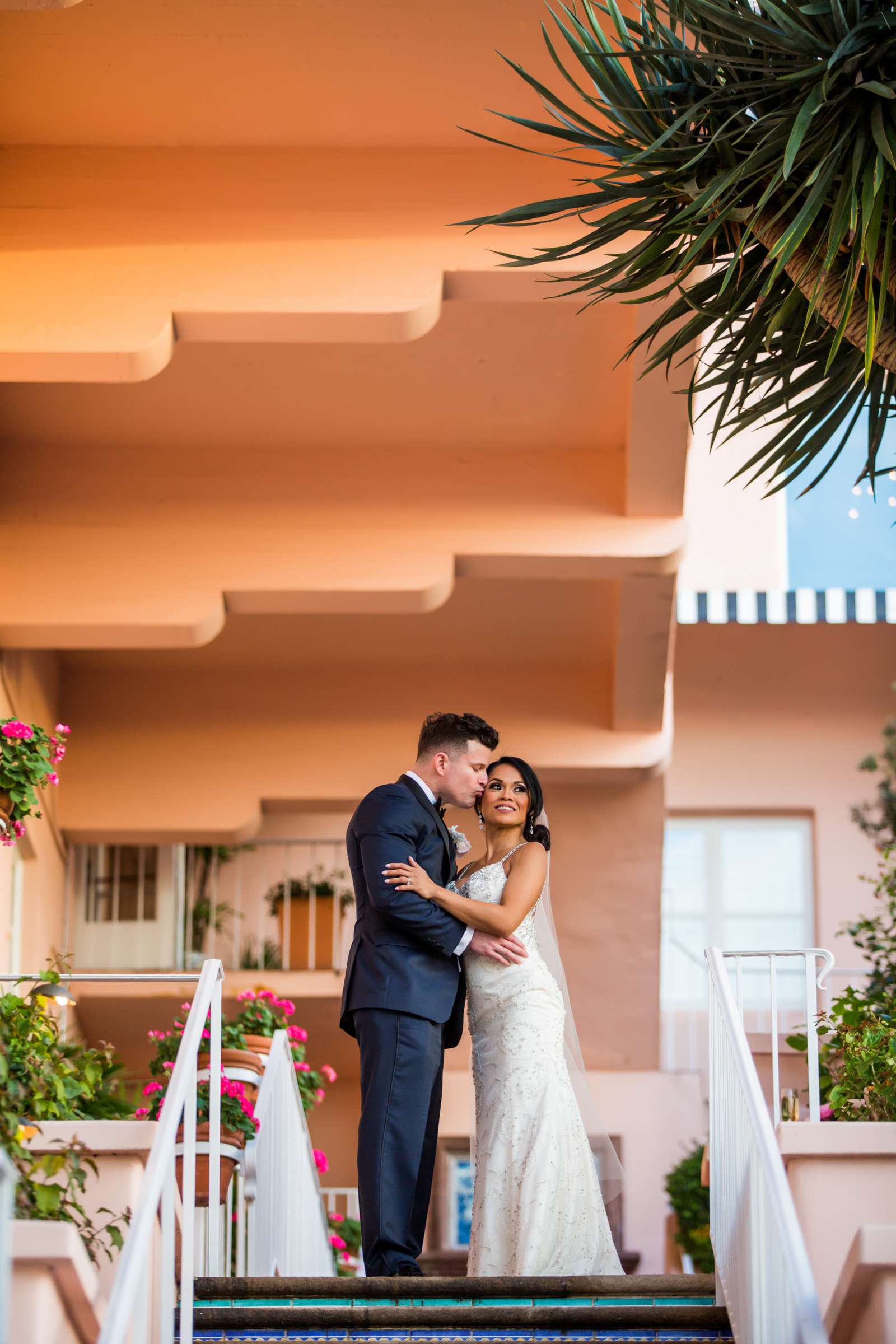 La Valencia Wedding, Michelle and James Wedding Photo #1 by True Photography