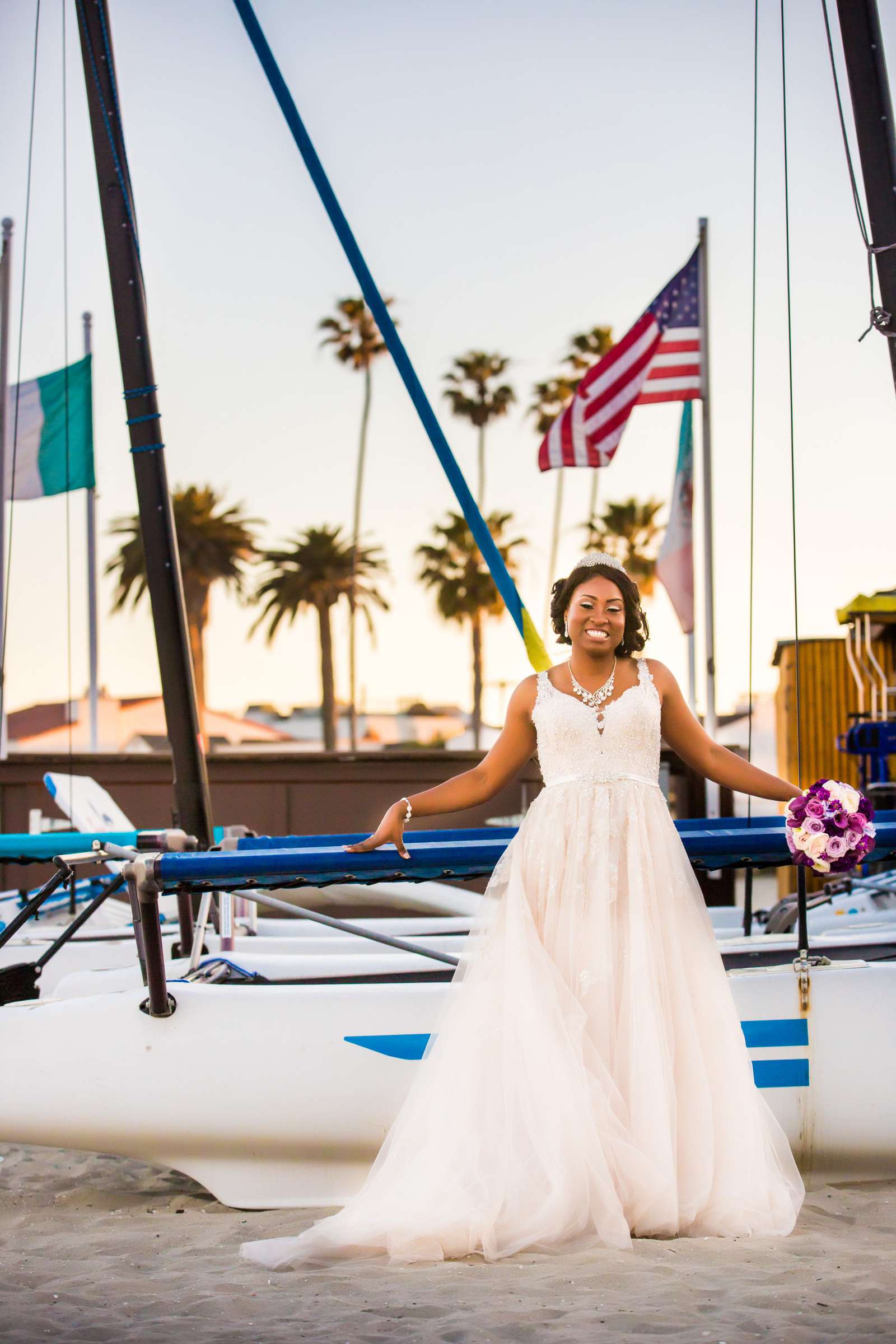 Catamaran Resort Wedding coordinated by Events Inspired SD, Vanessa and Akorli Wedding Photo #13 by True Photography