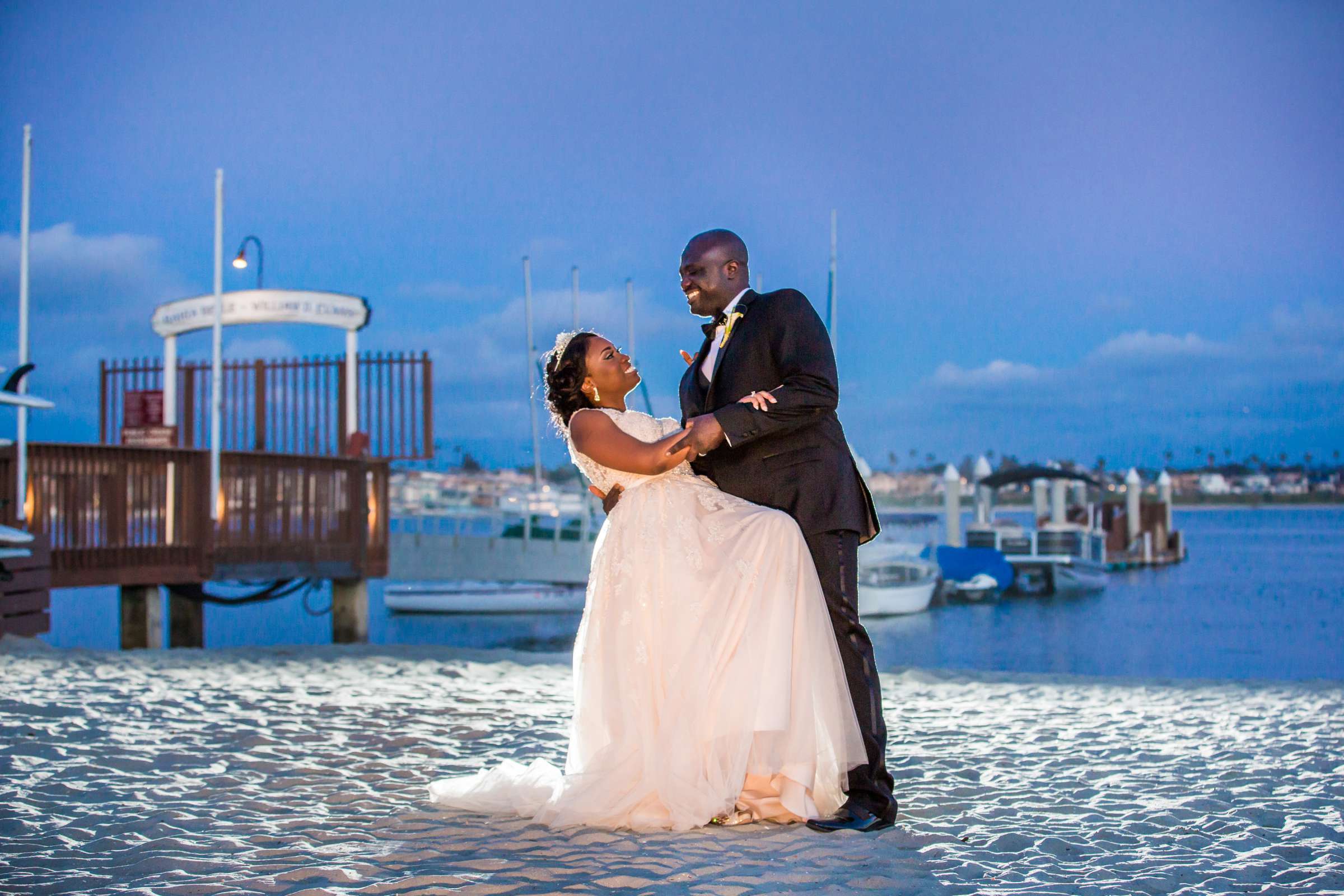Catamaran Resort Wedding coordinated by Events Inspired SD, Vanessa and Akorli Wedding Photo #20 by True Photography