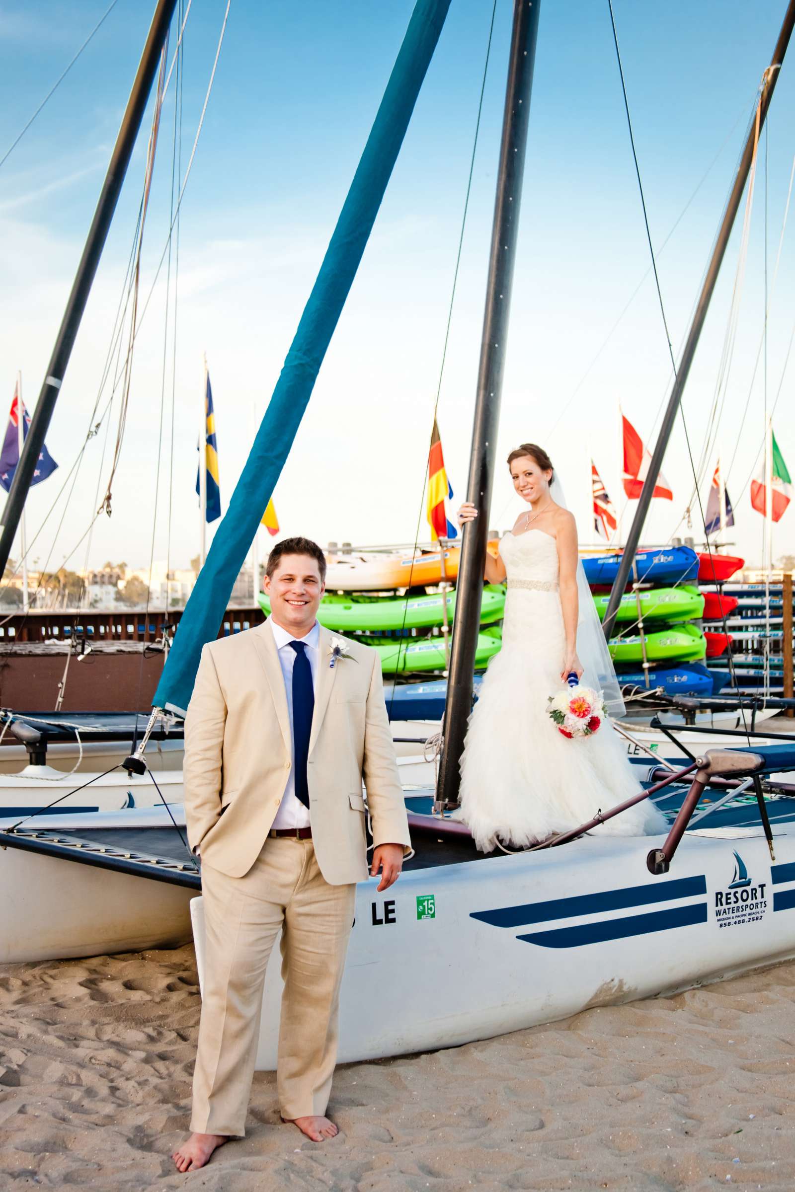Catamaran Resort Wedding coordinated by The Perfect Knot, Joanne and Josh Wedding Photo #347812 by True Photography