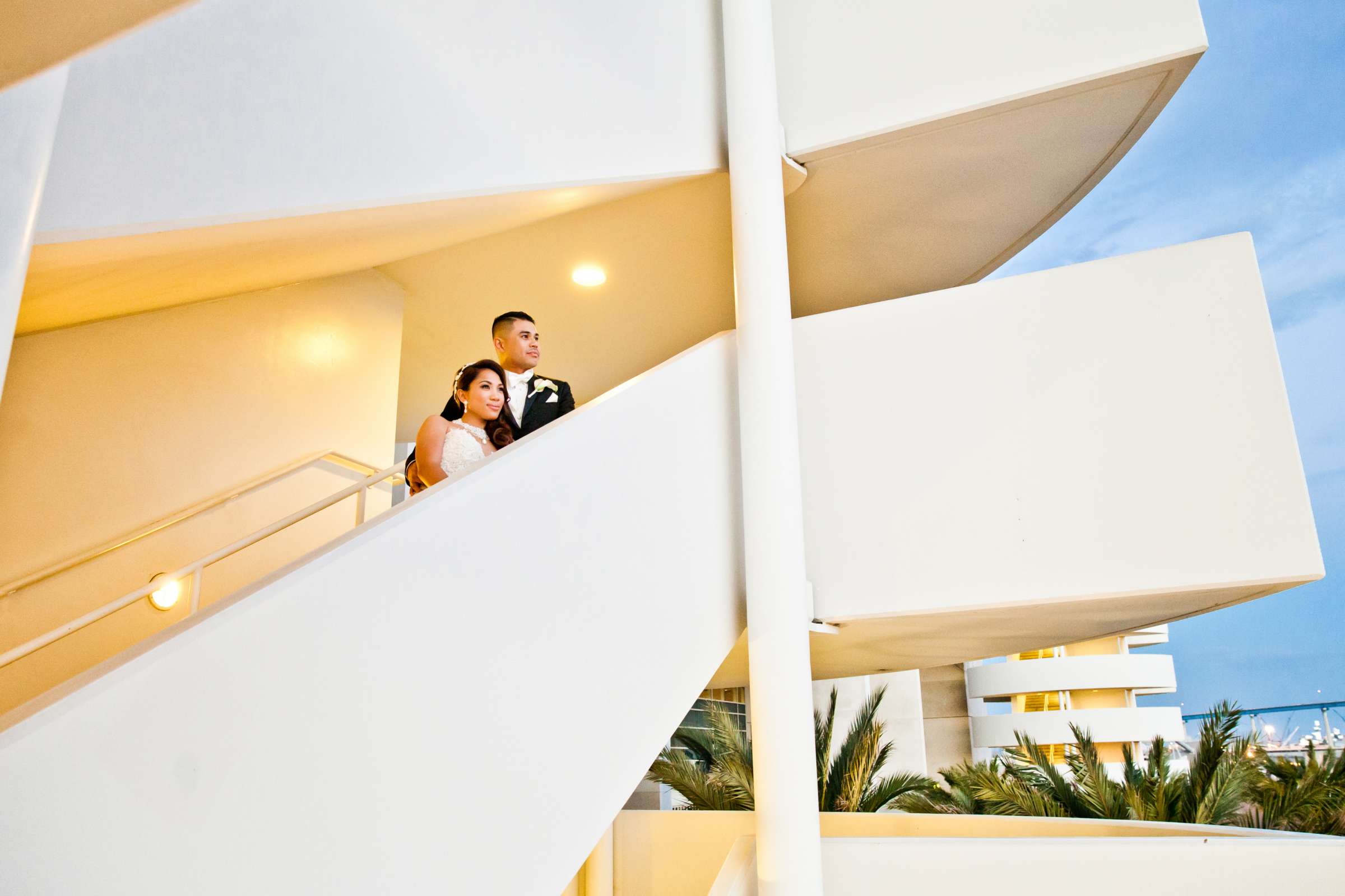 Hilton San Diego Bayfront Wedding coordinated by Wynn Austin Events, Caroline and Warren Wedding Photo #368006 by True Photography