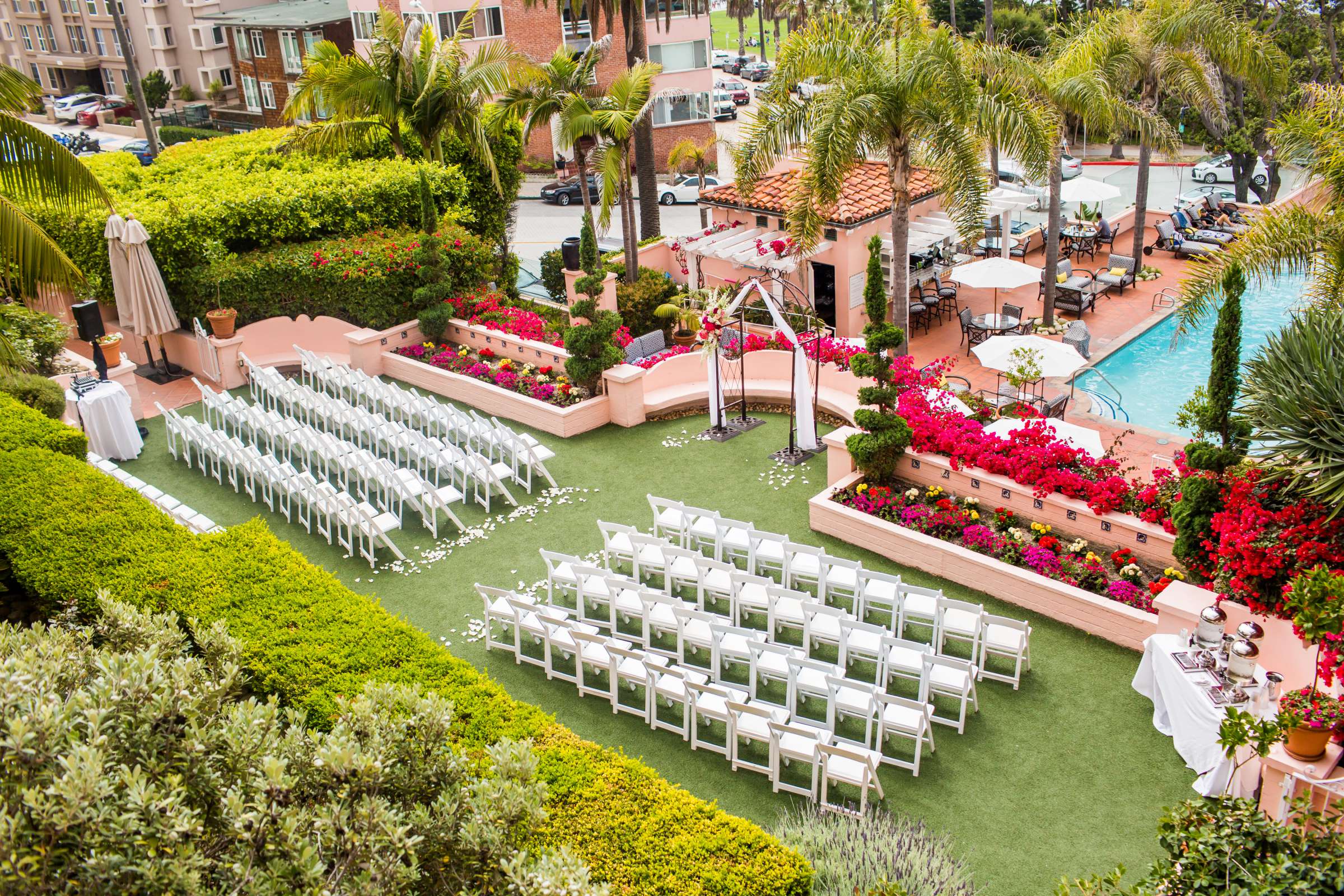 La Valencia Wedding coordinated by Love Marks the Spot, Allison and Mark Wedding Photo #160 by True Photography