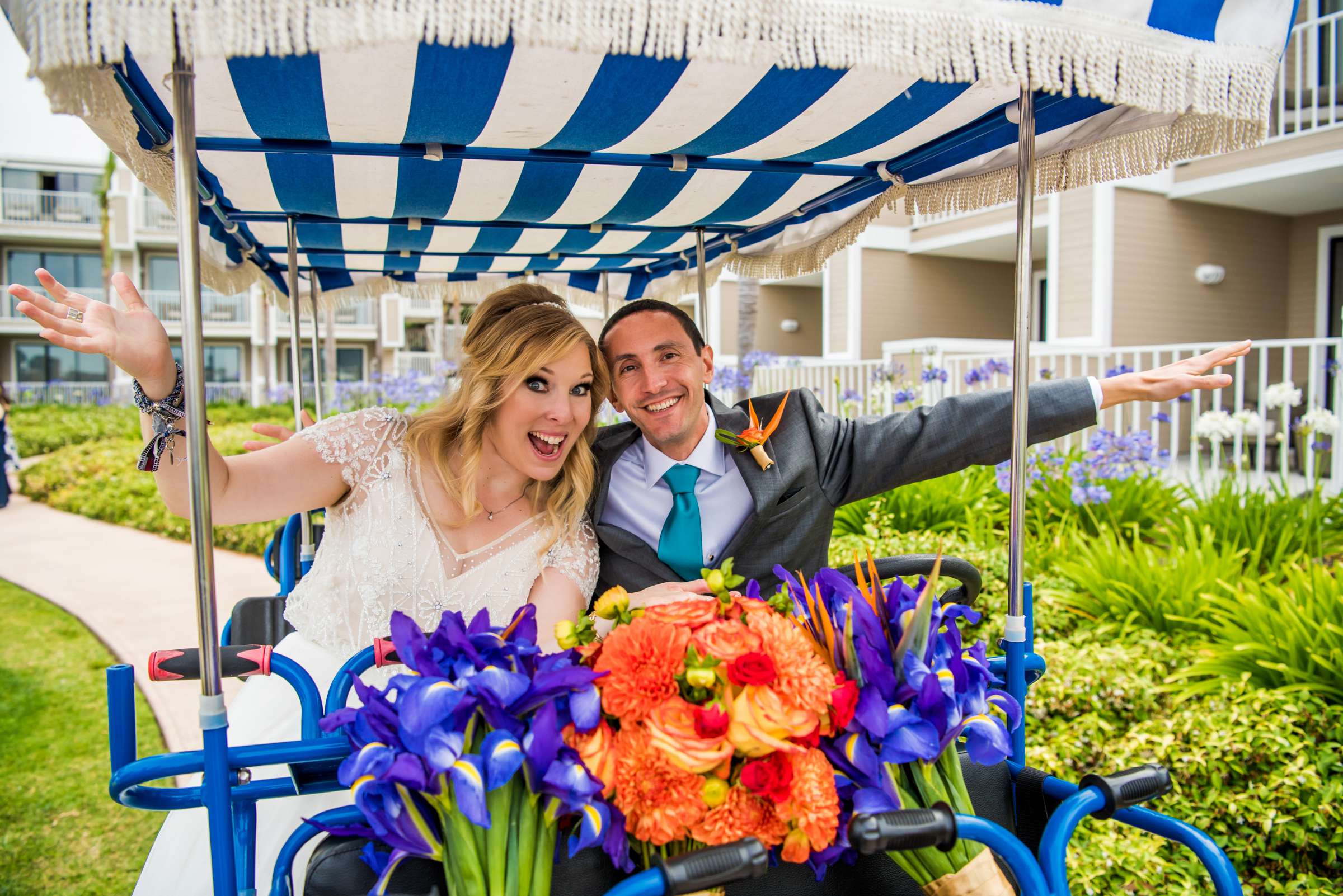 Coronado Island Marriott Resort & Spa Wedding coordinated by STJ Events, Dana and Jonathan Wedding Photo #4 by True Photography