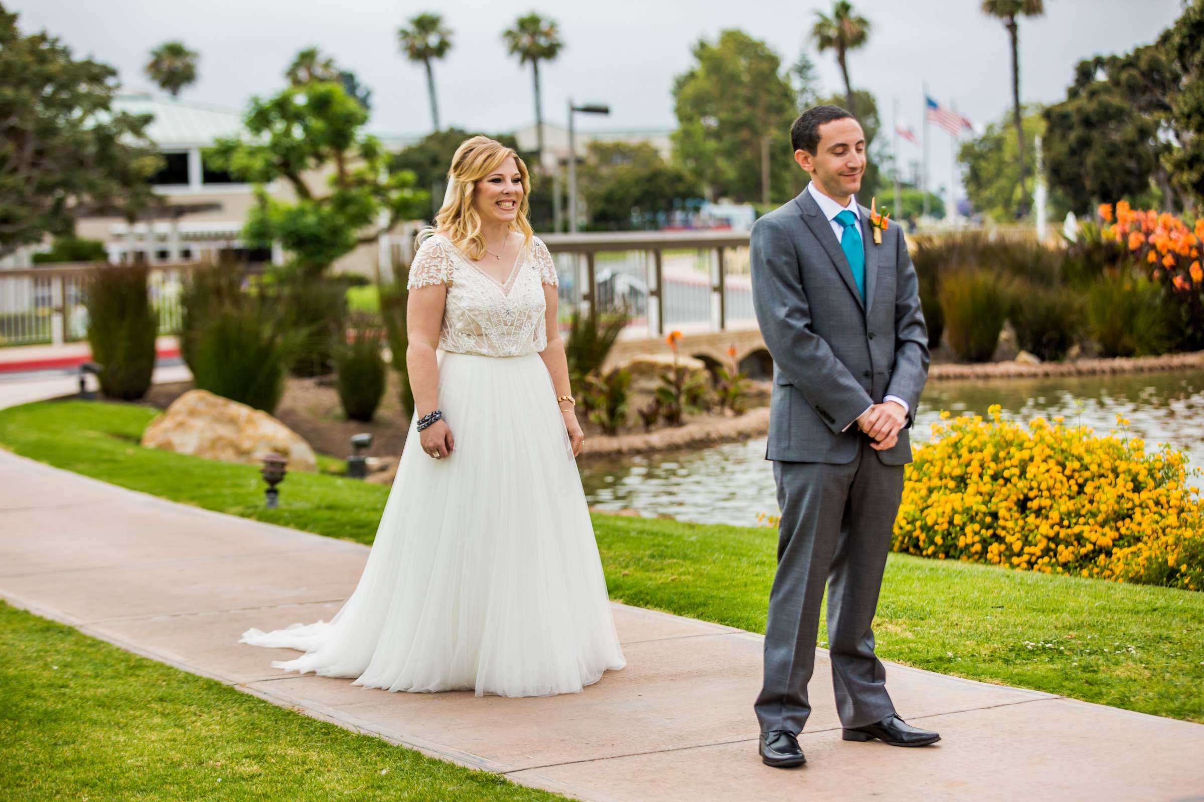 Coronado Island Marriott Resort & Spa Wedding coordinated by STJ Events, Dana and Jonathan Wedding Photo #37 by True Photography