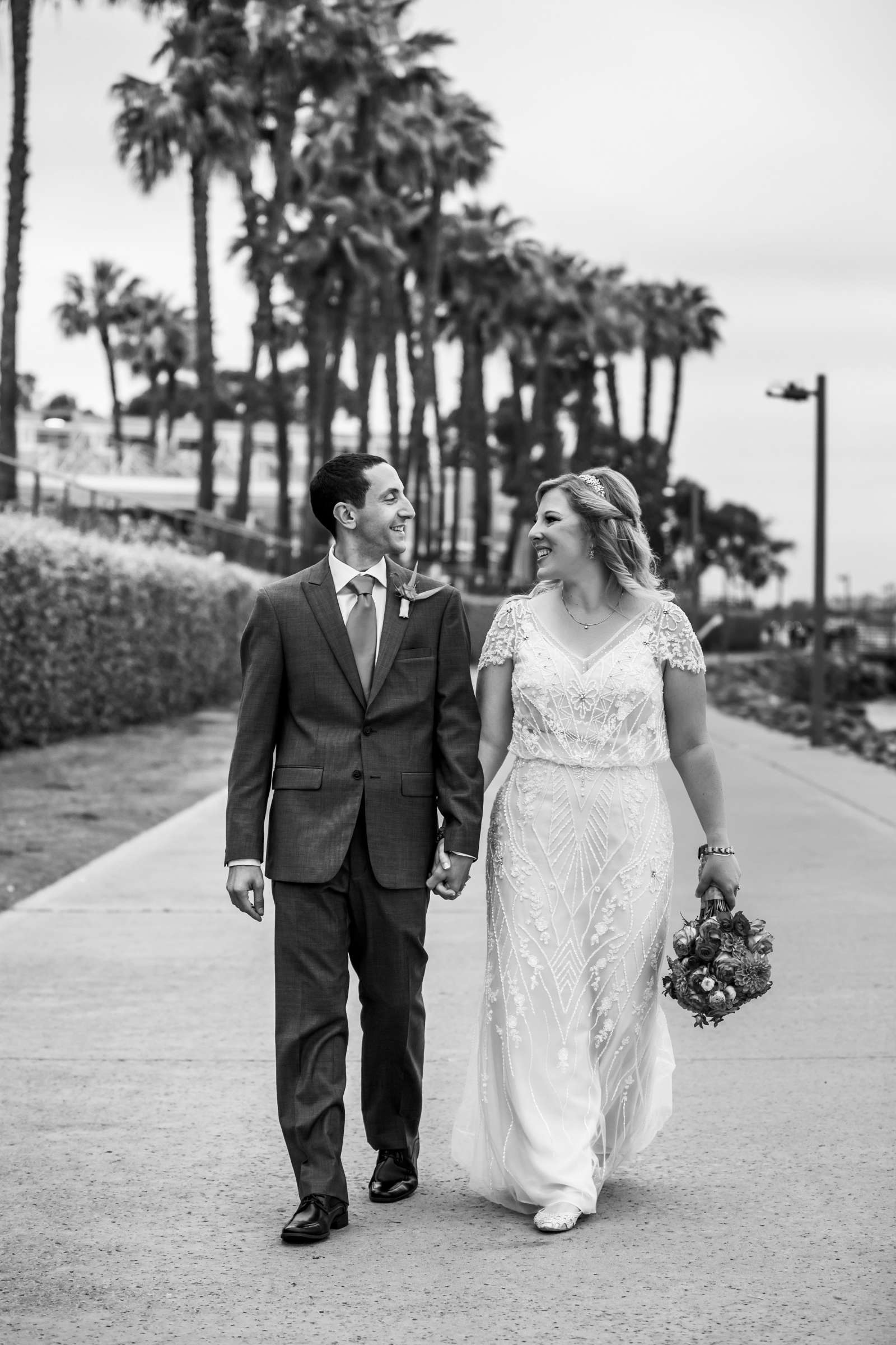 Coronado Island Marriott Resort & Spa Wedding coordinated by STJ Events, Dana and Jonathan Wedding Photo #41 by True Photography
