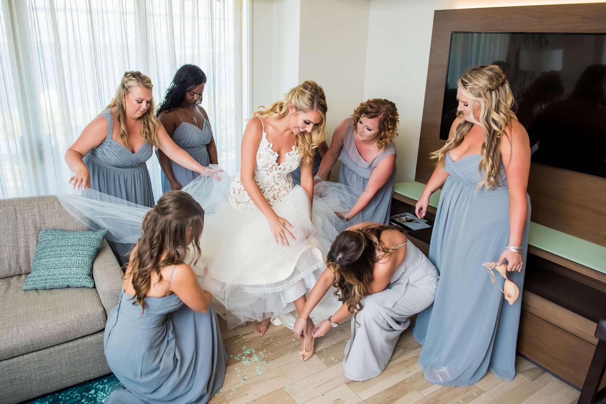 Coronado Island Marriott Resort & Spa Wedding coordinated by Bluestocking Weddings & Events, Ashleigh and Christopher Wedding Photo #39 by True Photography