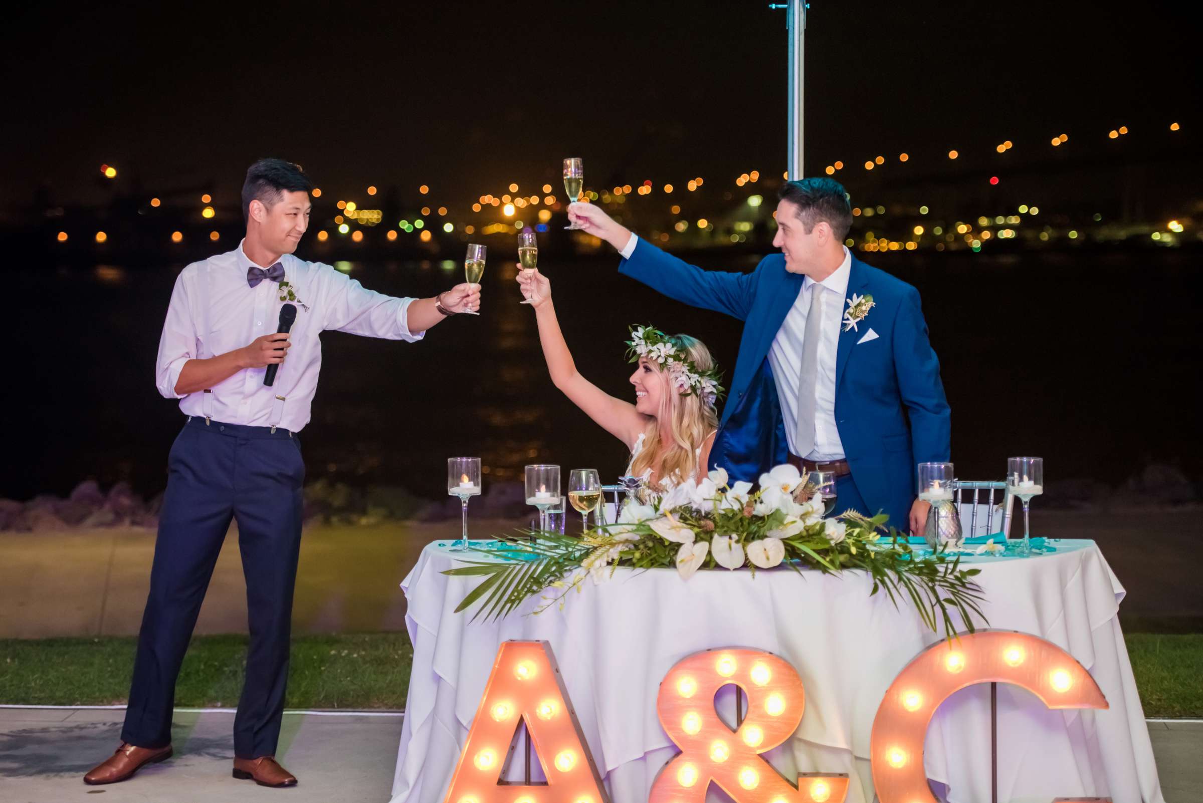 Coronado Island Marriott Resort & Spa Wedding coordinated by Bluestocking Weddings & Events, Ashleigh and Christopher Wedding Photo #104 by True Photography