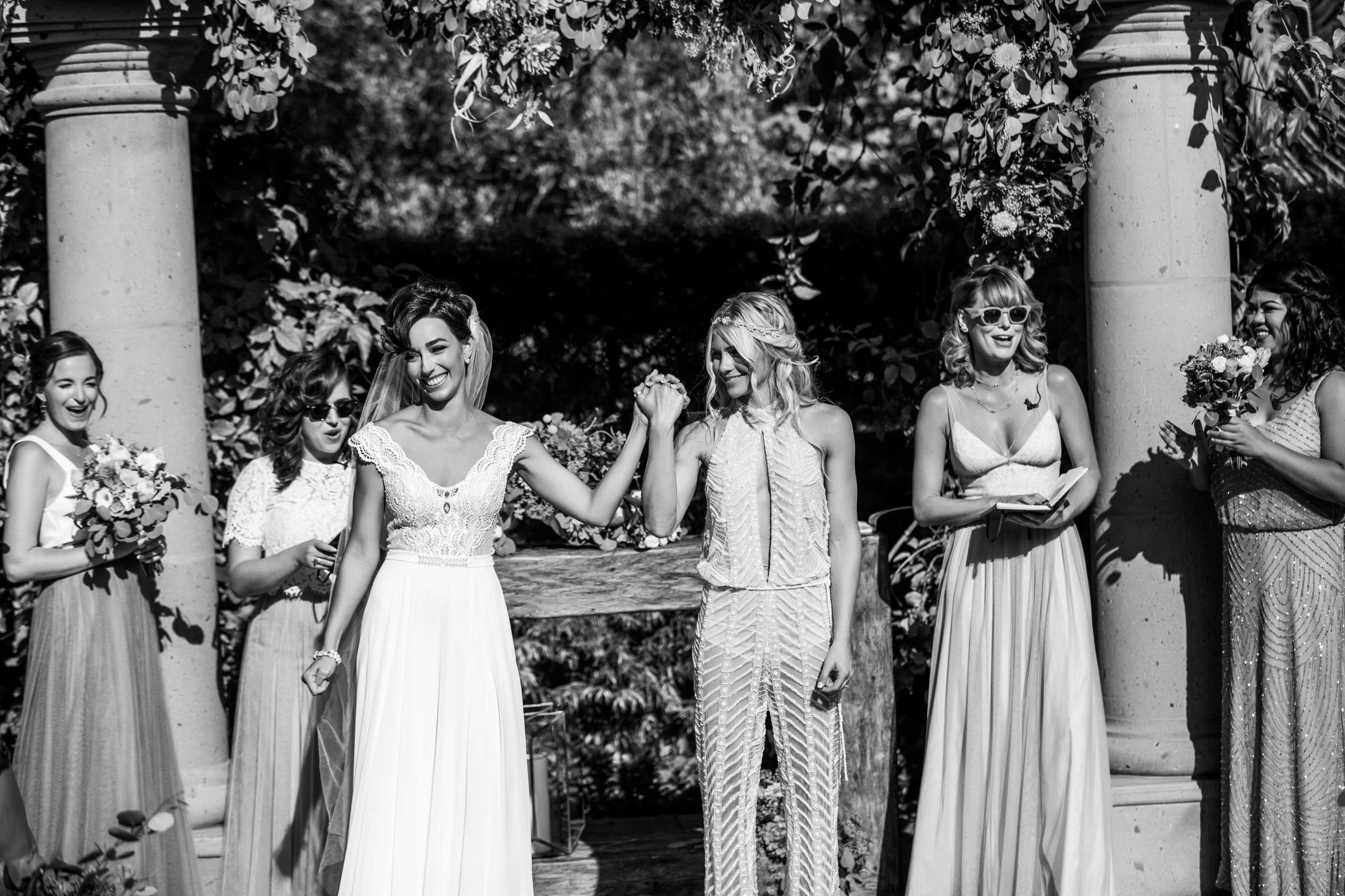 Rancho Valencia Wedding coordinated by Thomas Bui Lifestyle, Kerstin and Lottie Wedding Photo #84 by True Photography