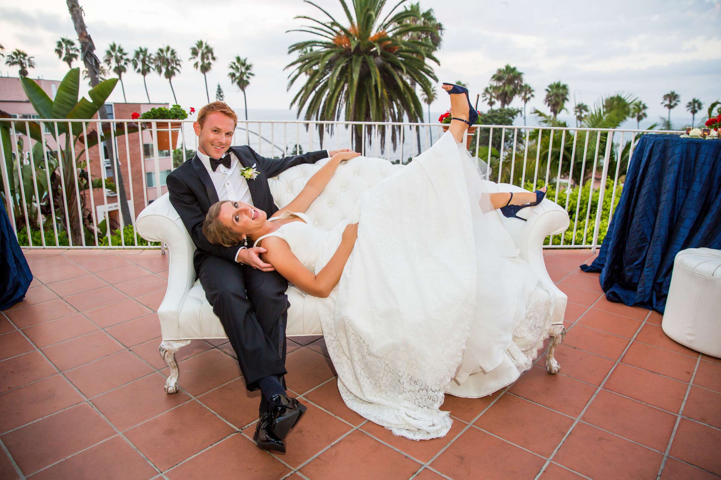 La Valencia Wedding coordinated by Francine Ribeau Events, Caitlin and Andrew Wedding Photo #23 by True Photography
