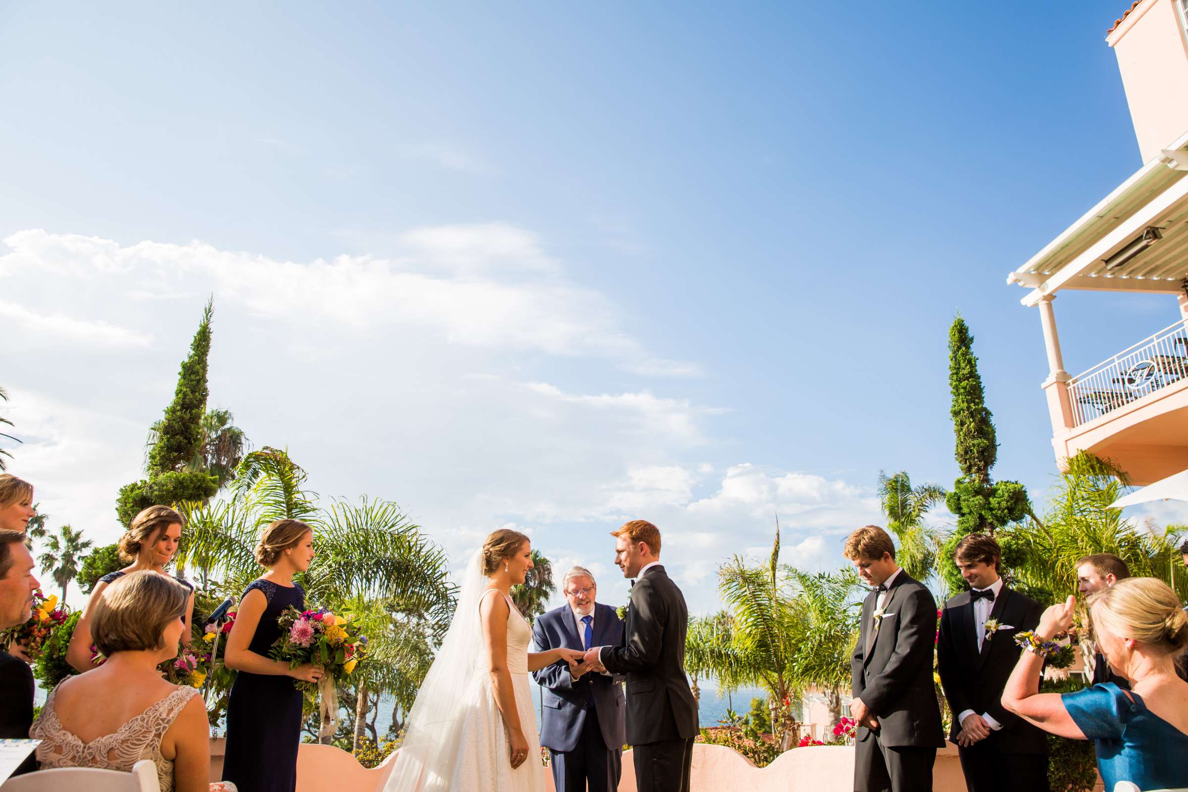 La Valencia Wedding coordinated by Francine Ribeau Events, Caitlin and Andrew Wedding Photo #97 by True Photography