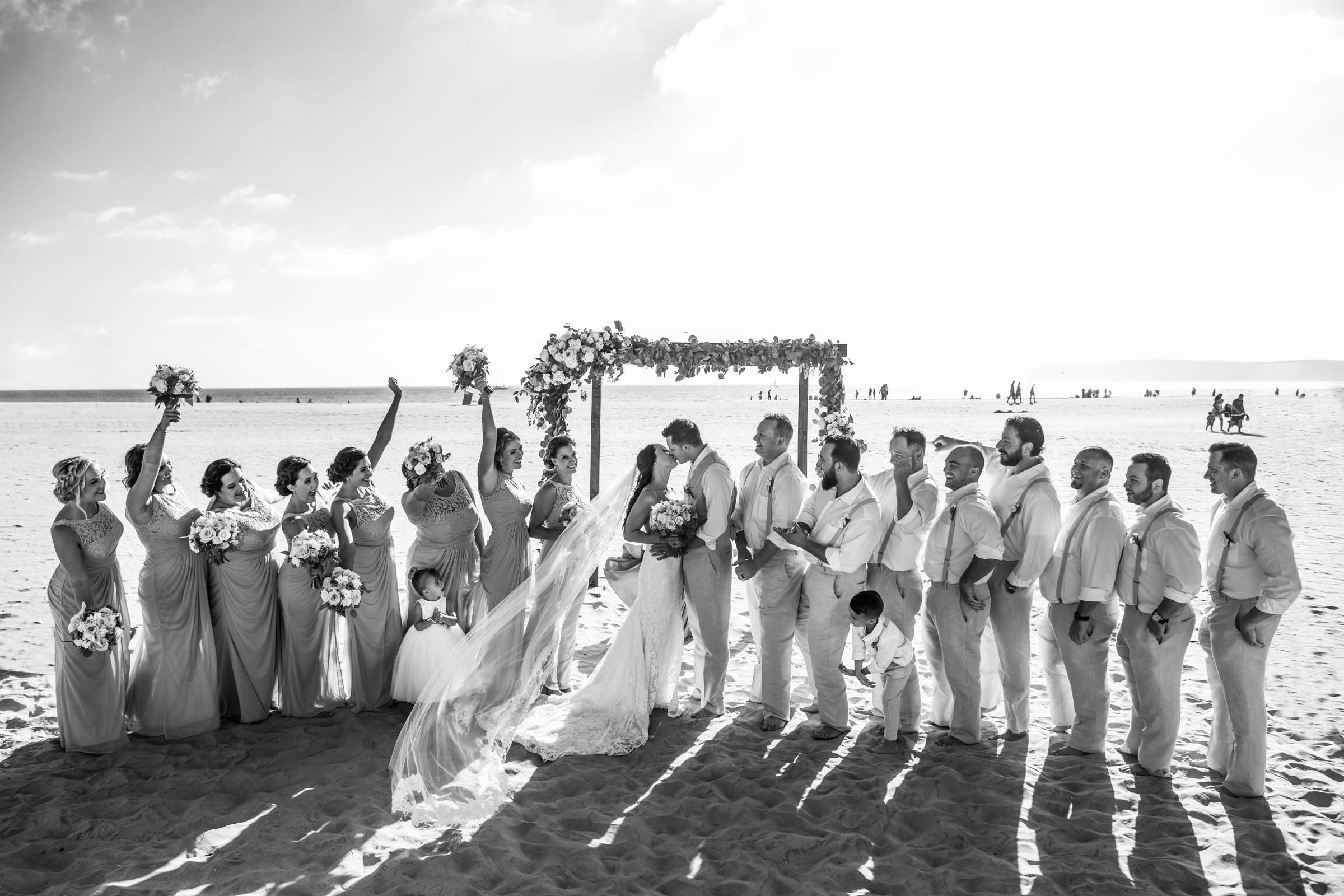 Hotel Del Coronado Wedding coordinated by Creative Affairs Inc, Jenell and Peter Wedding Photo #79 by True Photography