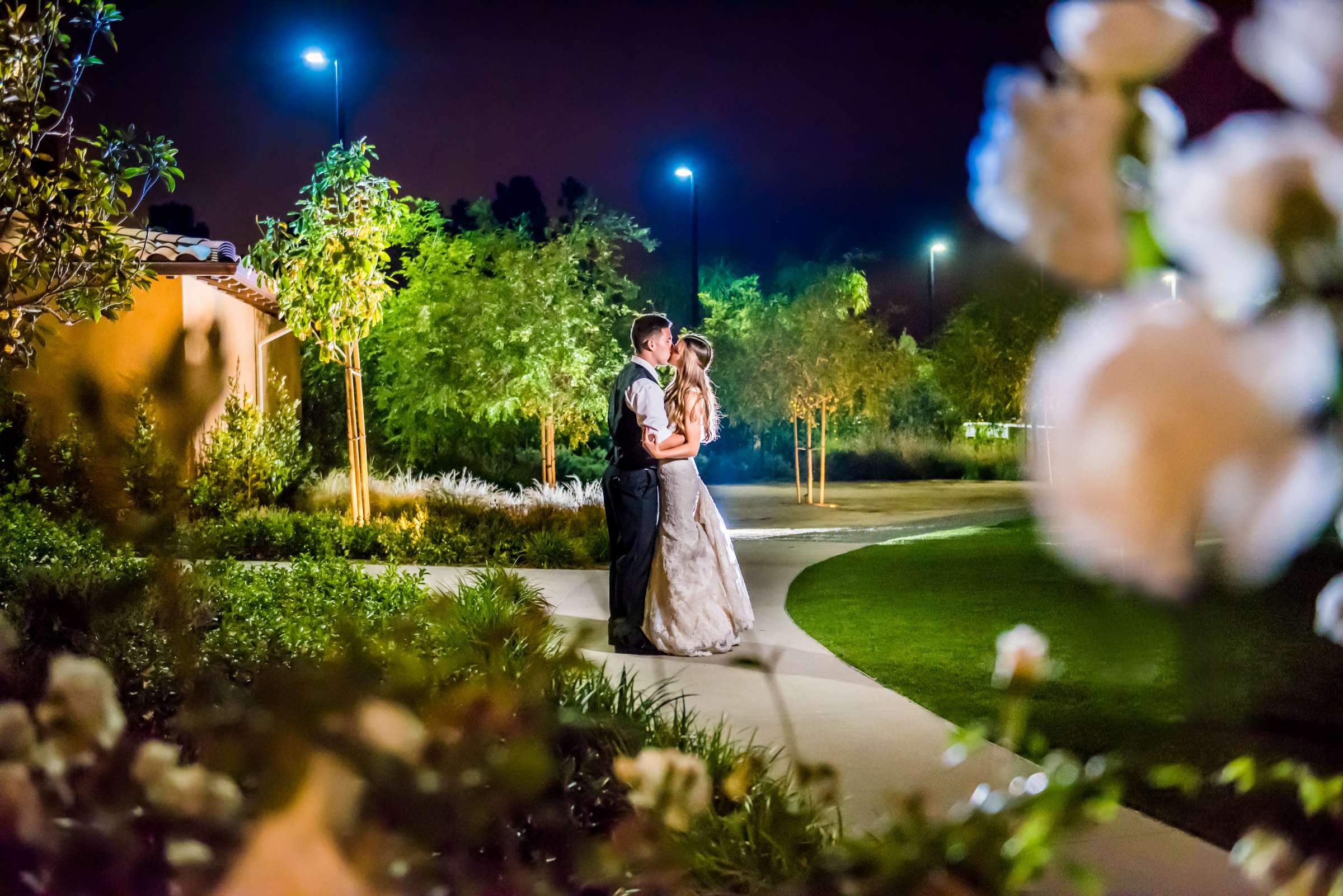 Night Shot at Sheraton Carlsbad Resort and Spa Wedding coordinated by Sweet Blossom Weddings, Tayla and Andrew Wedding Photo #479997 by True Photography
