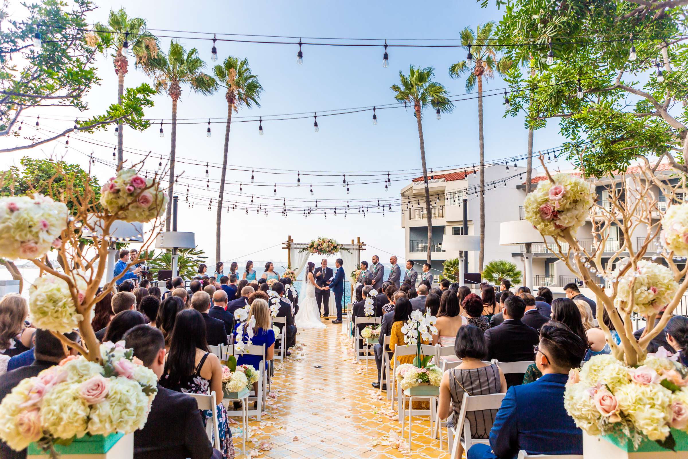 Loews Coronado Bay Resort Wedding coordinated by Aficial Events, Kellyn and Dwight Wedding Photo #491787 by True Photography
