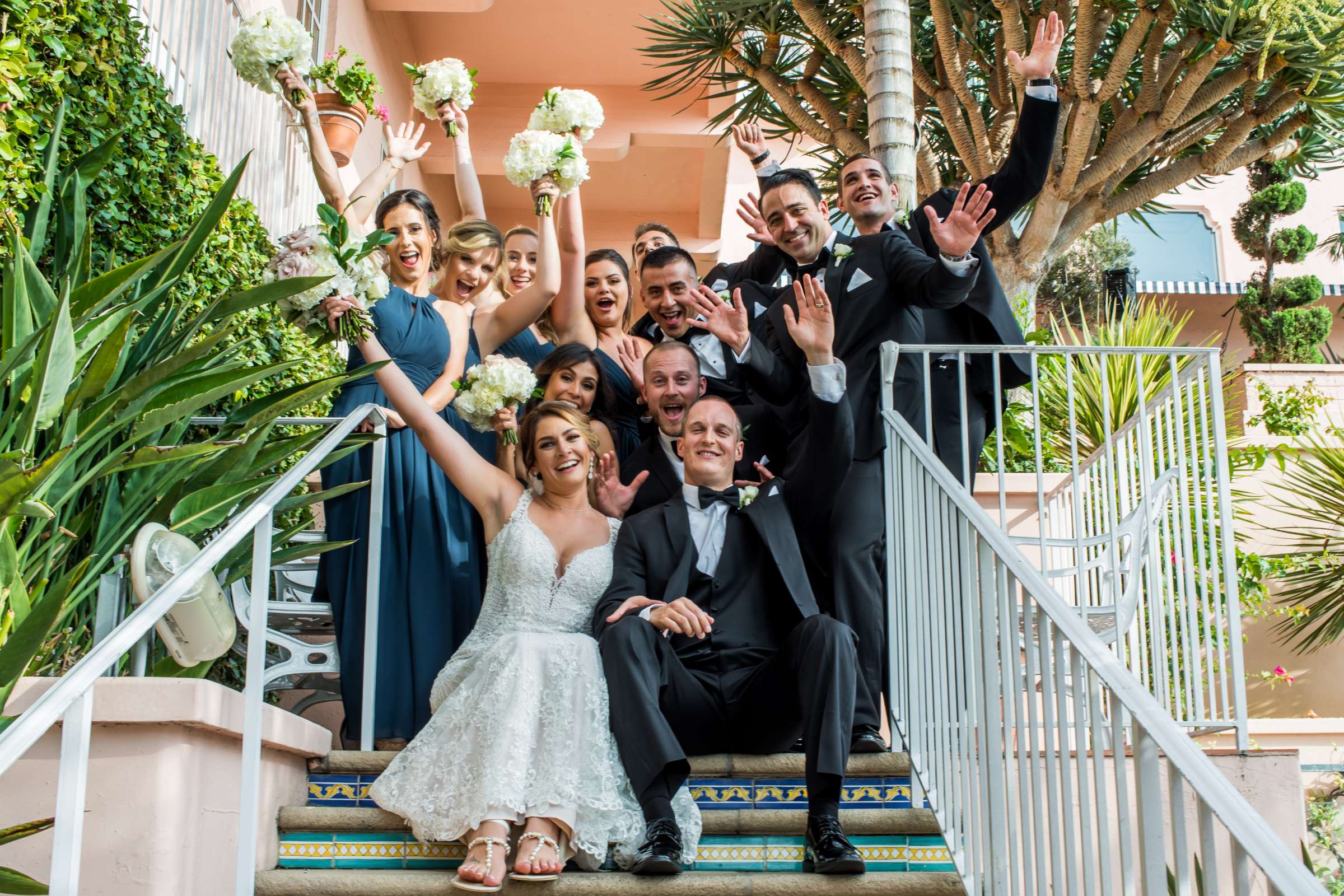 La Valencia Wedding coordinated by First Comes Love Weddings & Events, Elysse and Dario Wedding Photo #92 by True Photography