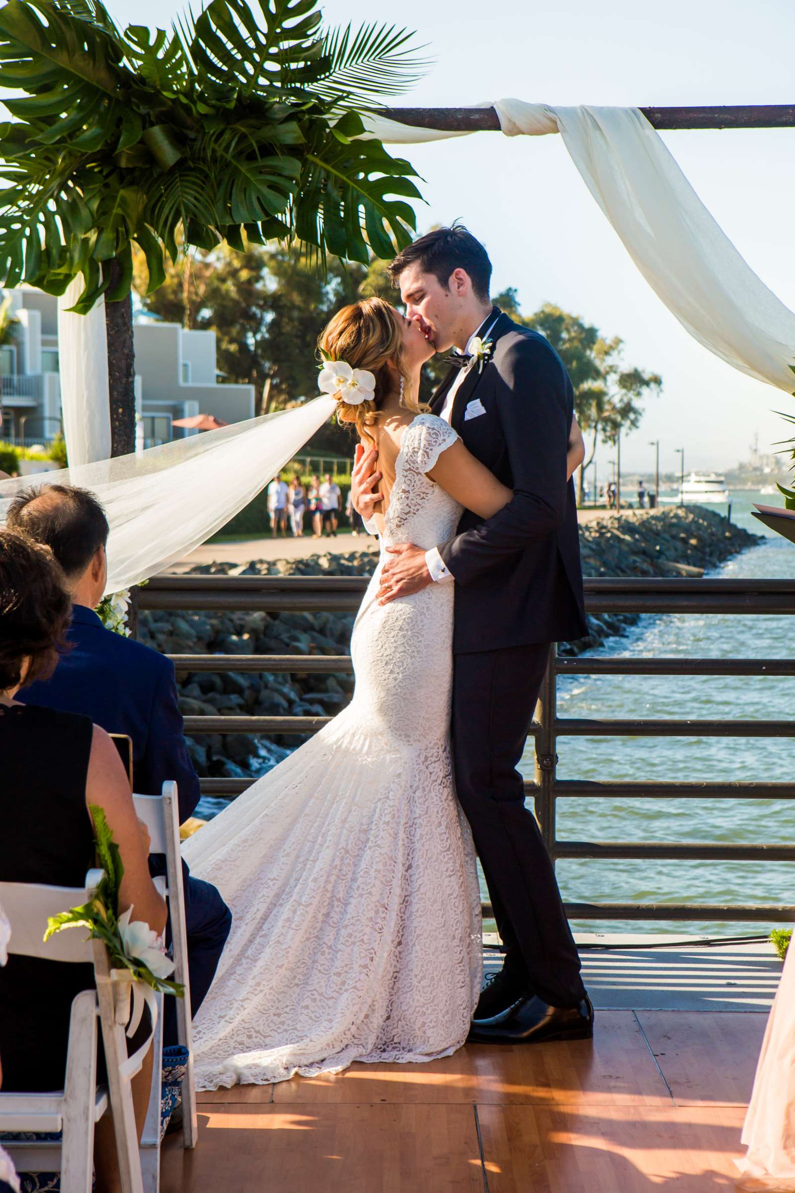 Coronado Island Marriott Resort & Spa Wedding coordinated by April Anderson, Hee won and Bjorn Wedding Photo #69 by True Photography