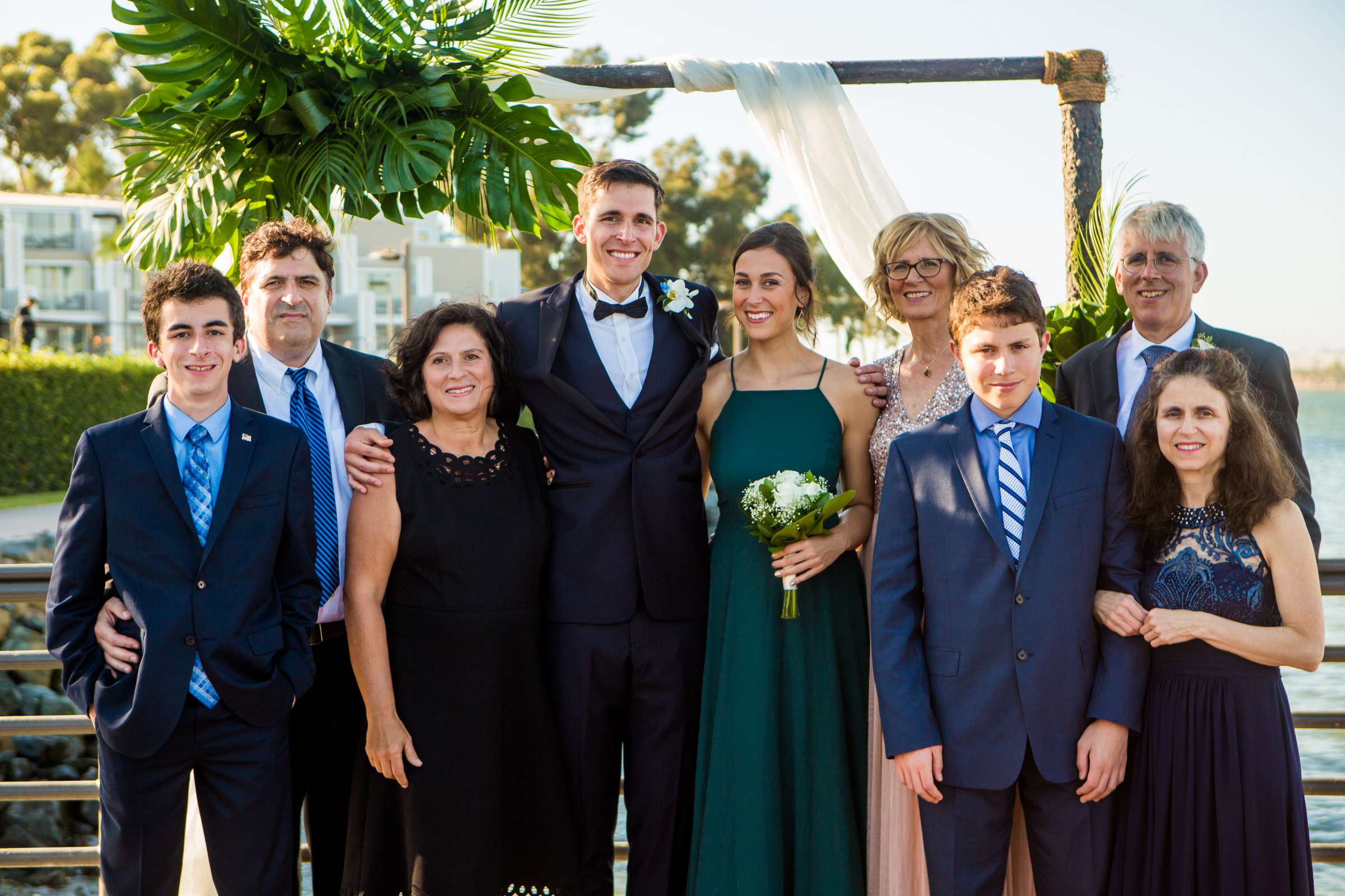 Coronado Island Marriott Resort & Spa Wedding coordinated by April Anderson, Hee won and Bjorn Wedding Photo #75 by True Photography