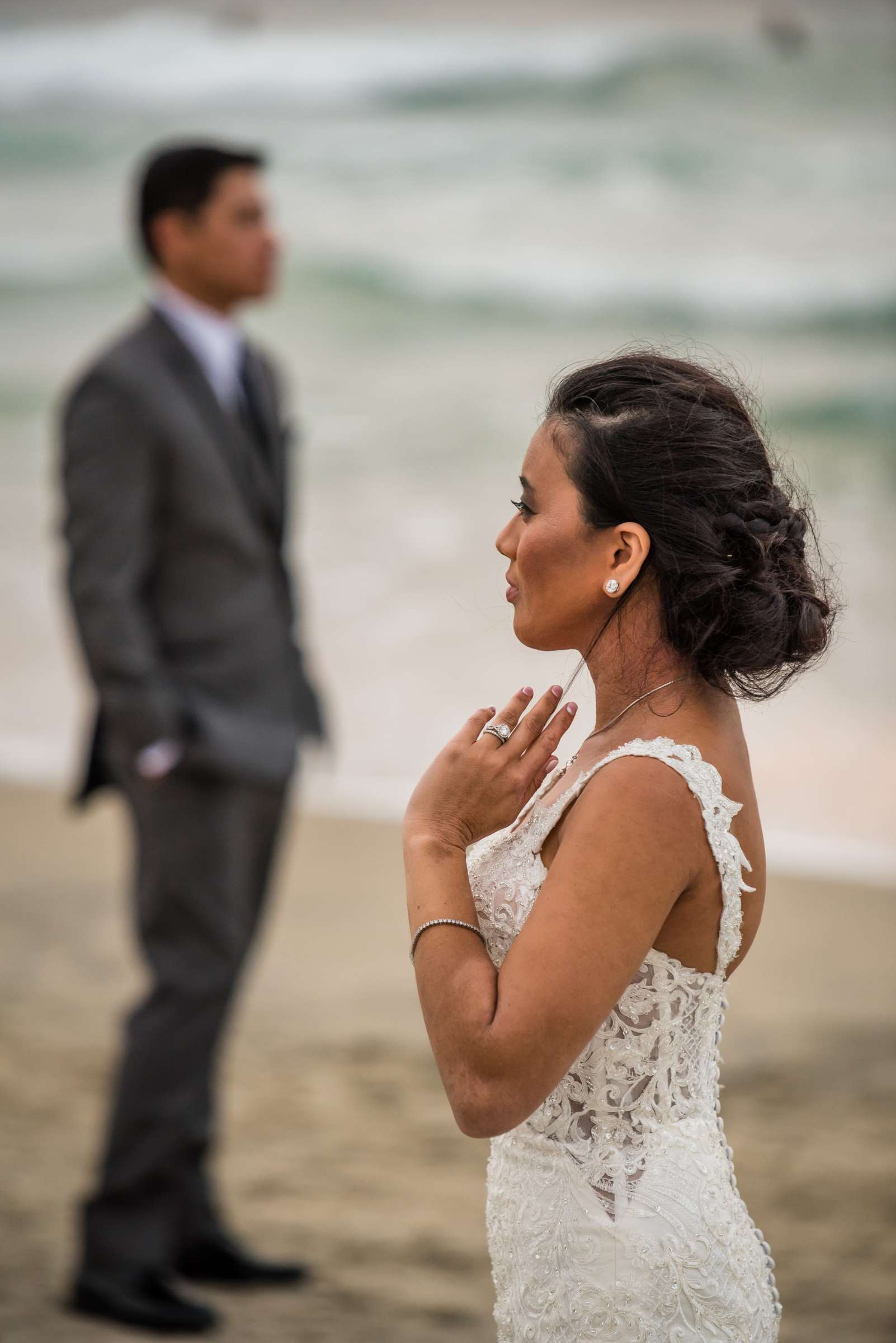 Scripps Seaside Forum Wedding coordinated by Sweet Blossom Weddings, Katrina and Mitchell Wedding Photo #79 by True Photography