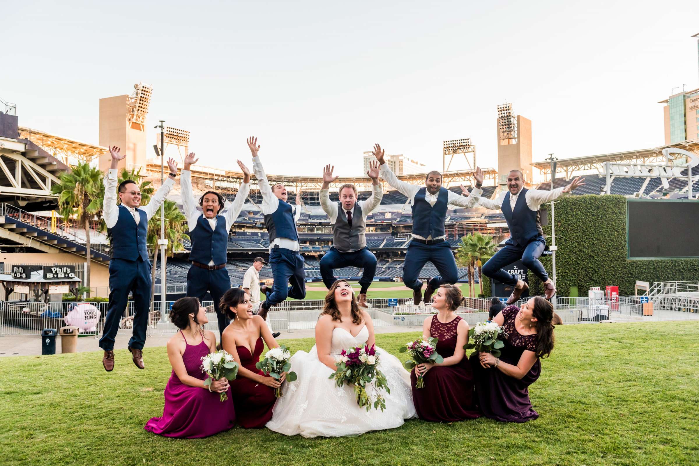 Bridal Party at Venue 808 Wedding coordinated by Forever Enchanted Events, Jennie and Rory Wedding Photo #7 by True Photography