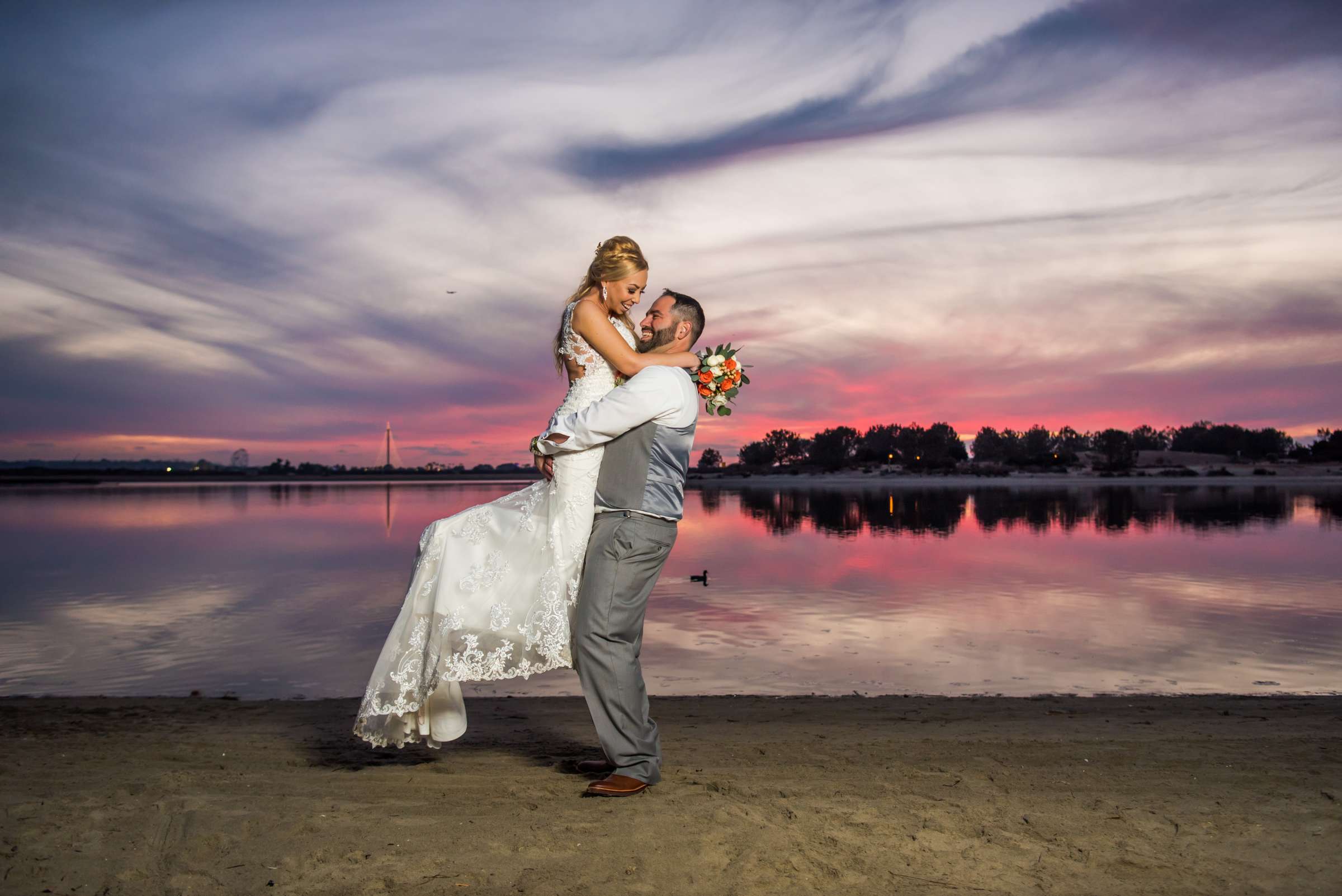 San Diego Mission Bay Resort Wedding, Emily and Jonathan Wedding Photo #21 by True Photography