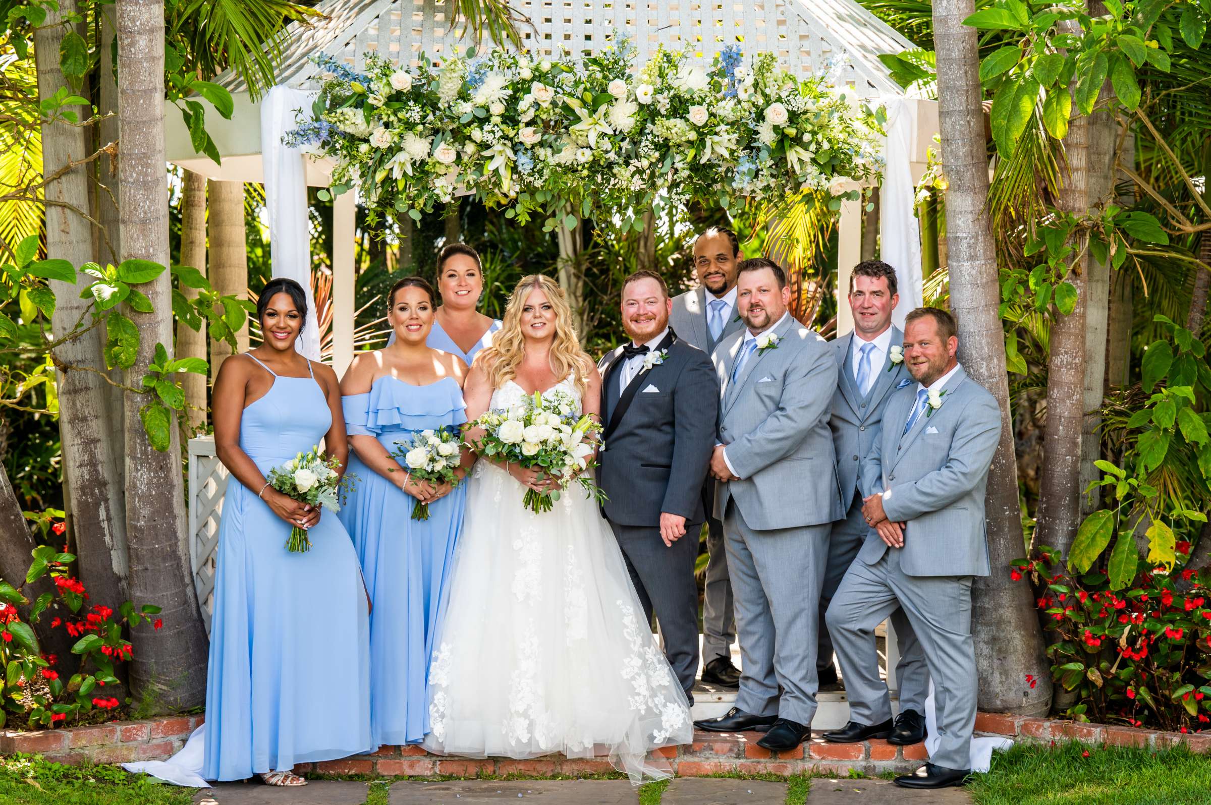 Bahia Hotel Wedding coordinated by Blissful Weddings & Co., Andrea and Dan Wedding Photo #19 by True Photography