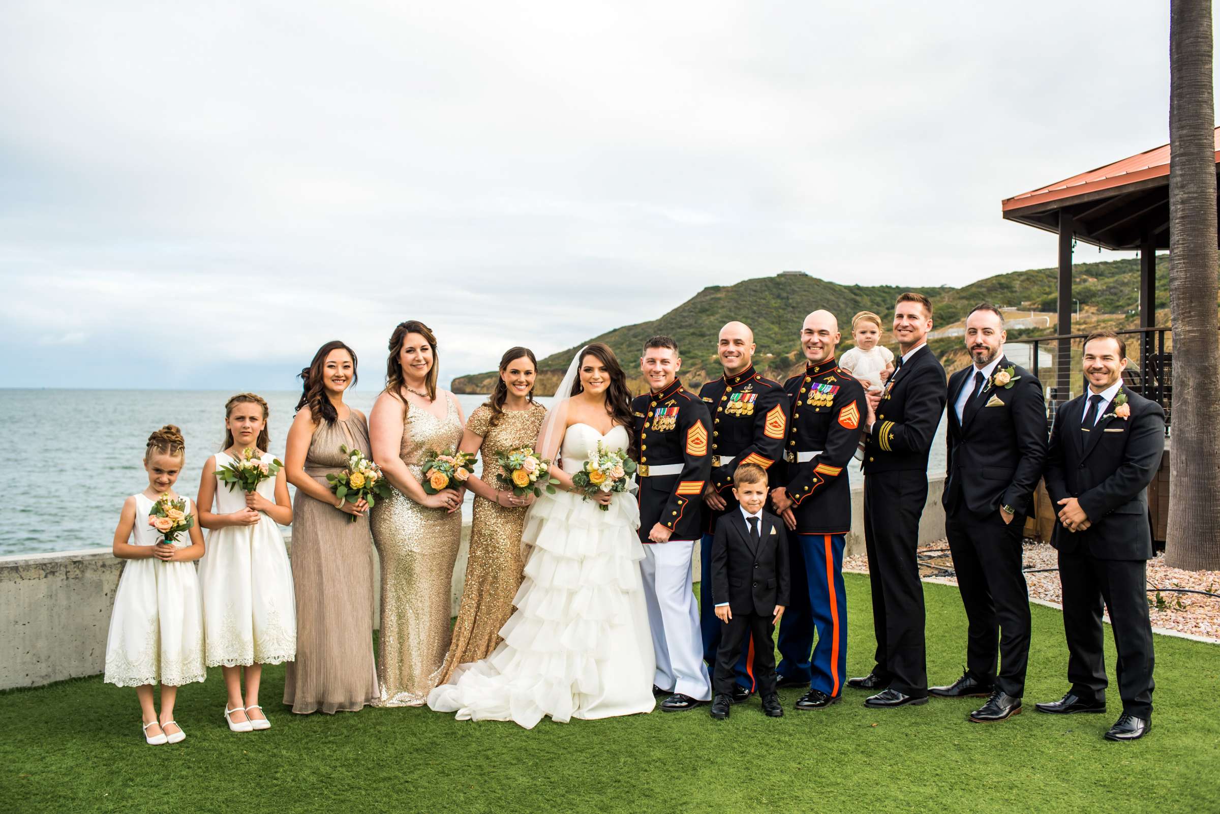 Ocean View Room Wedding coordinated by San Diego Life Events, Jenny and Brad Wedding Photo #104 by True Photography