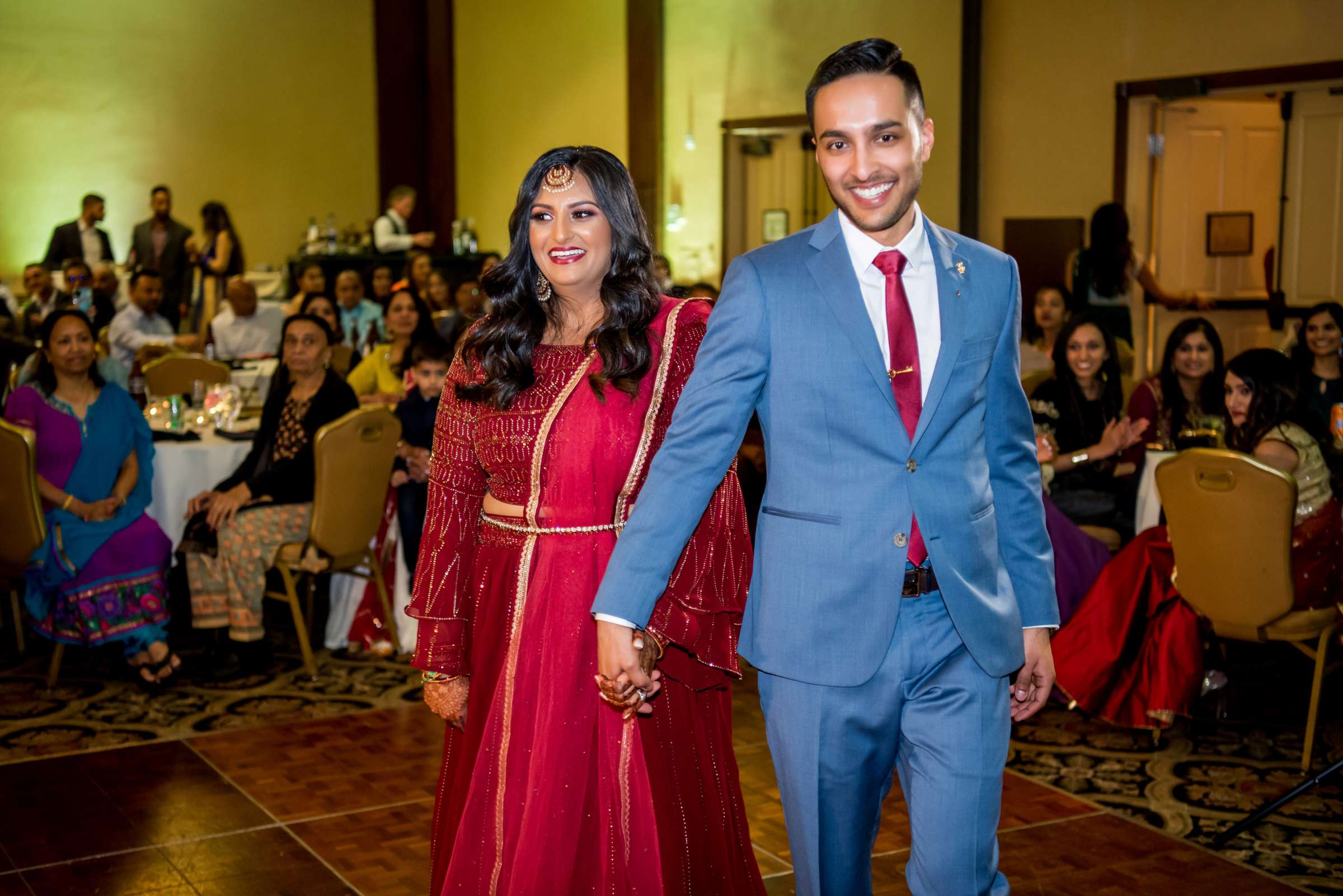 Coronado Community Center Wedding coordinated by The Best Wedding For You, Krishna and Nathan Wedding Photo #602312 by True Photography