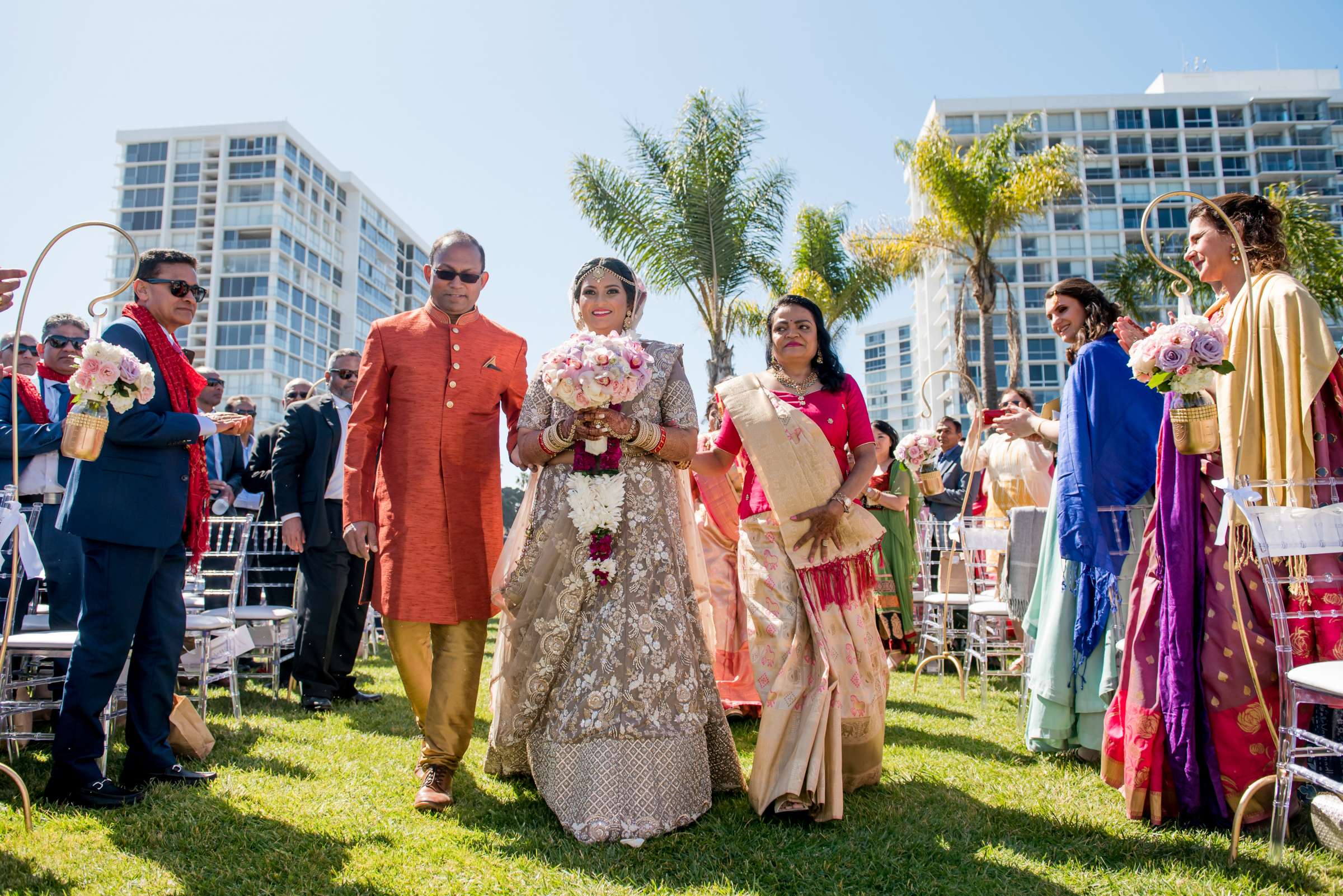 Coronado Community Center Wedding coordinated by The Best Wedding For You, Krishna and Nathan Wedding Photo #114 by True Photography
