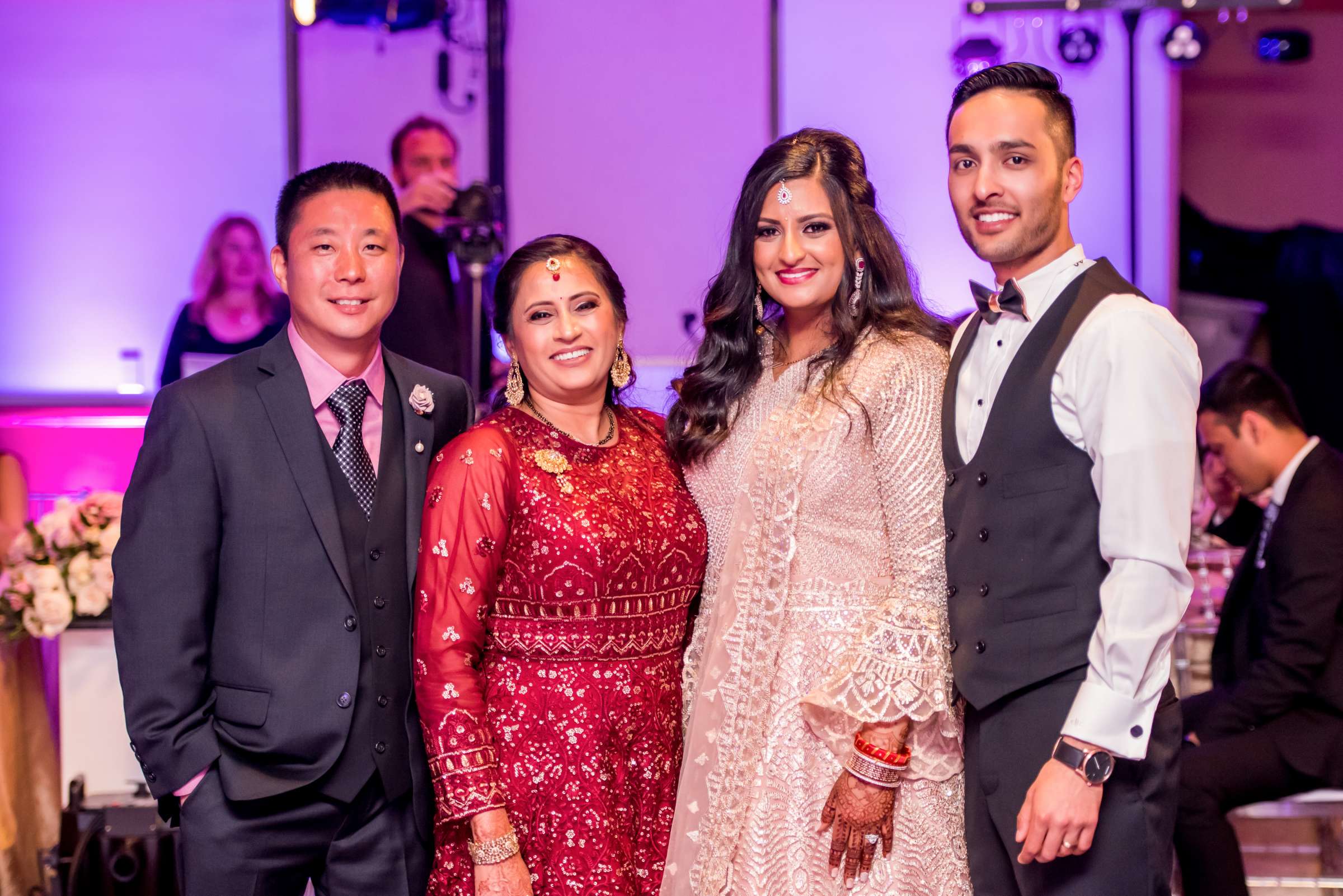 Coronado Community Center Wedding coordinated by The Best Wedding For You, Krishna and Nathan Wedding Photo #240 by True Photography
