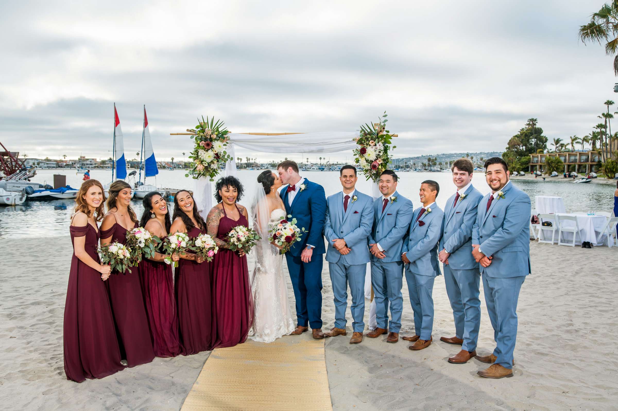 Bahia Hotel Wedding coordinated by Weddings By Kris, Chandra and Matt Wedding Photo #15 by True Photography