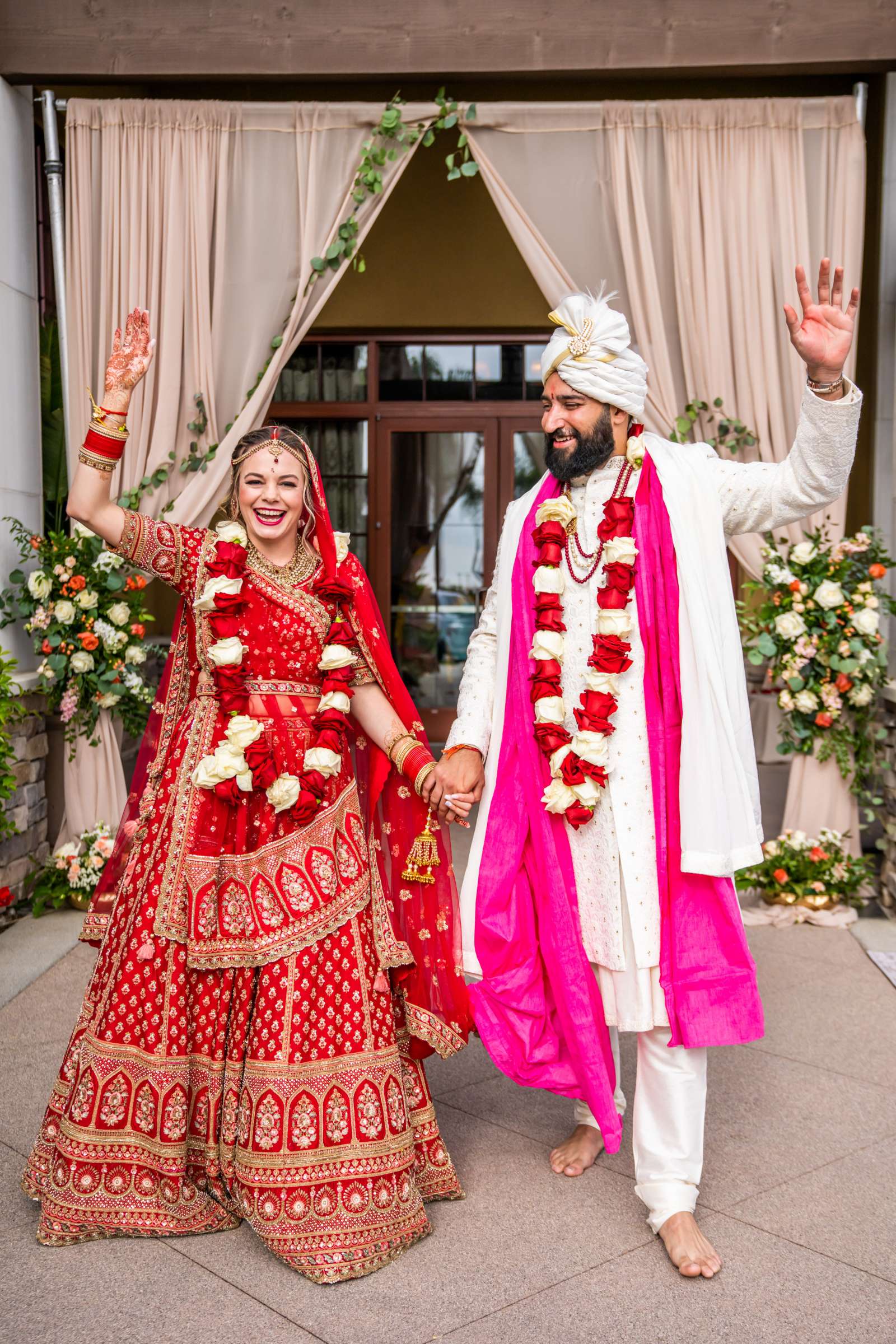 The Westin Carlsbad Resort and Spa Wedding, Kirstin and Sid Hindu Ceremony Wedding Photo #2 by True Photography