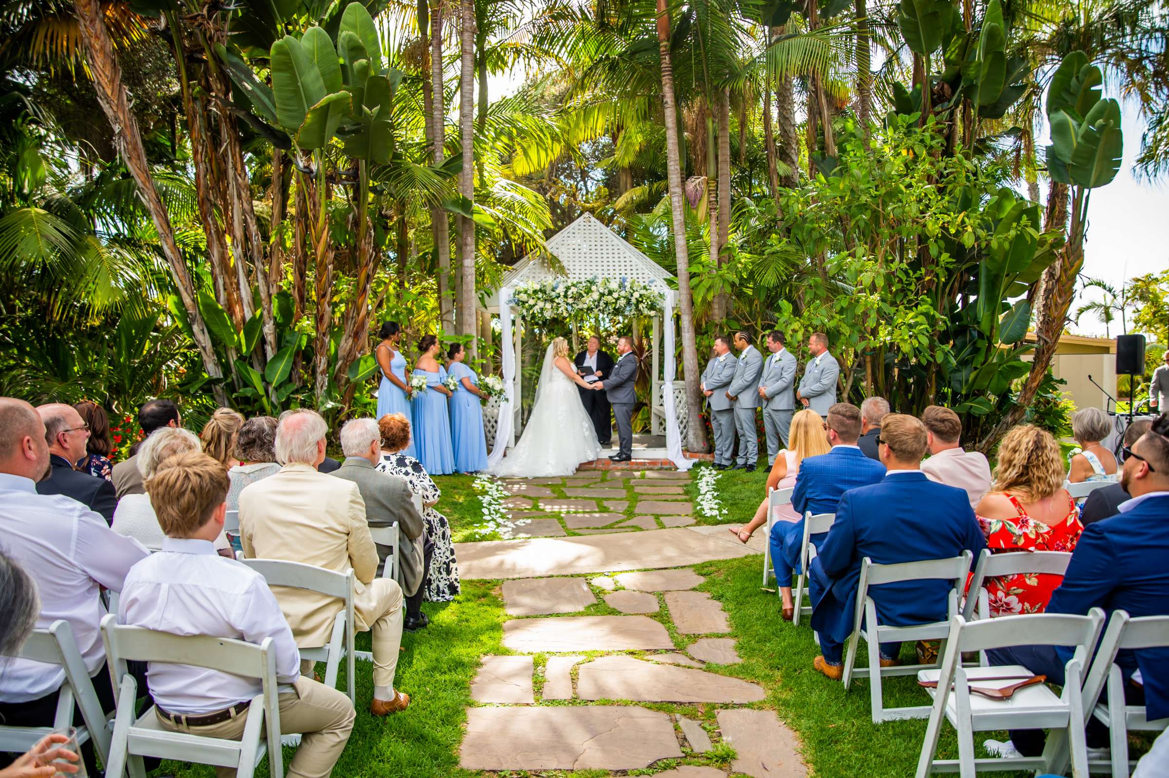 Bahia Hotel Wedding coordinated by Blissful Weddings & Co., Andrea and Dan Wedding Photo #34 by True Photography