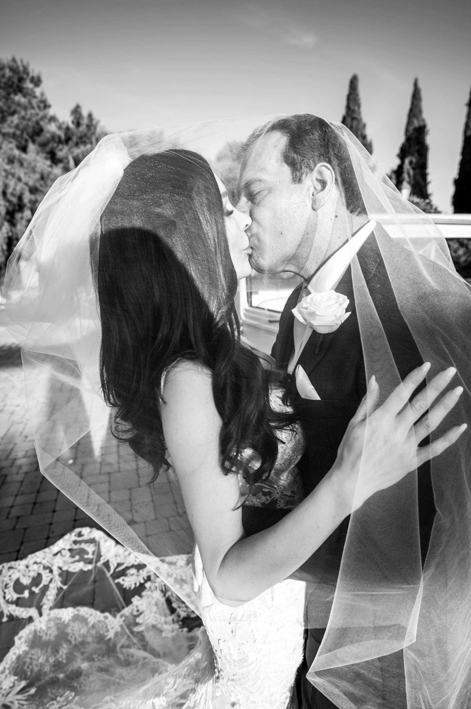 Junipero Serra Museum Wedding, Martinka and Wyatt Wedding Photo #56 by True Photography