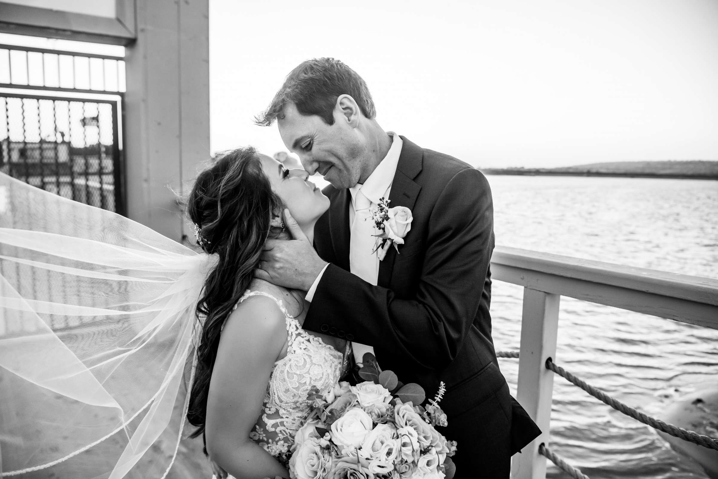 San Diego Mission Bay Resort Wedding coordinated by Elements of Style, Maggie and Eric Wedding Photo #176 by True Photography