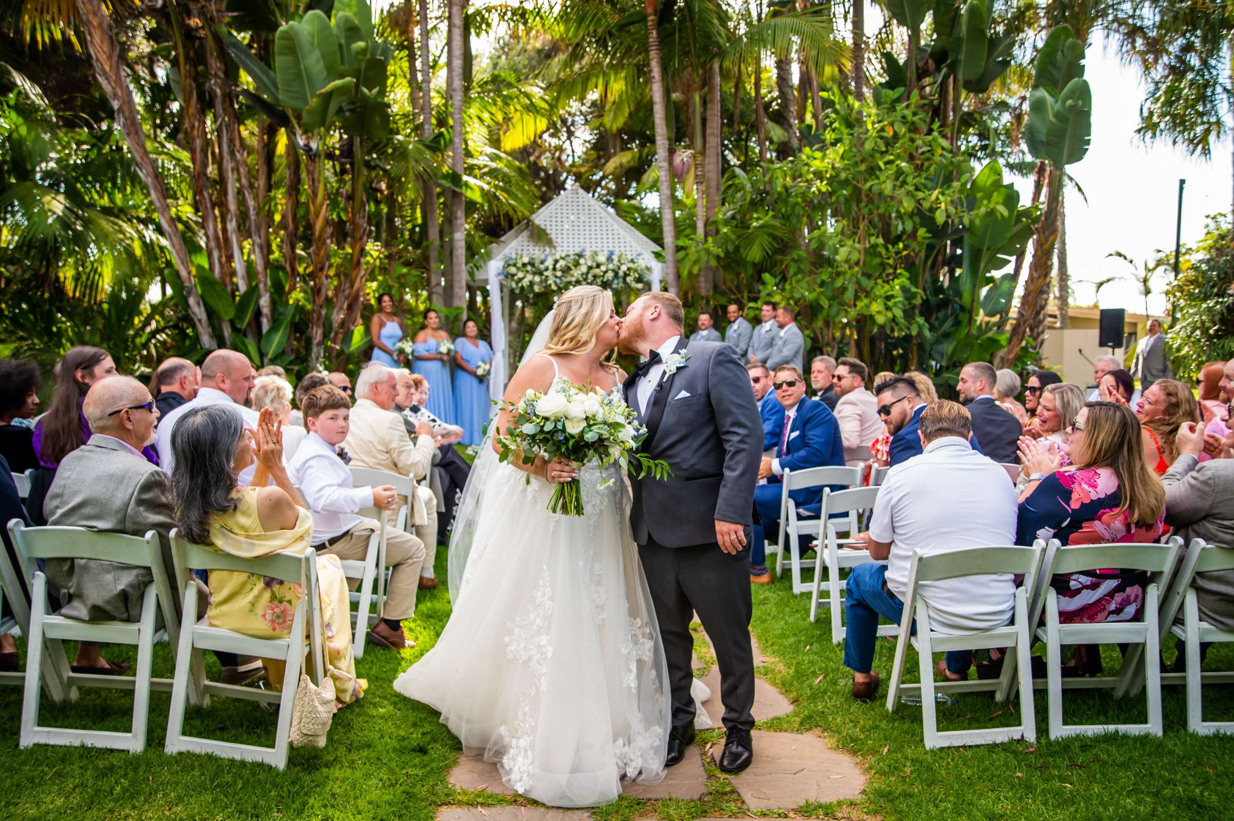 Bahia Hotel Wedding coordinated by Blissful Weddings & Co., Andrea and Dan Wedding Photo #46 by True Photography