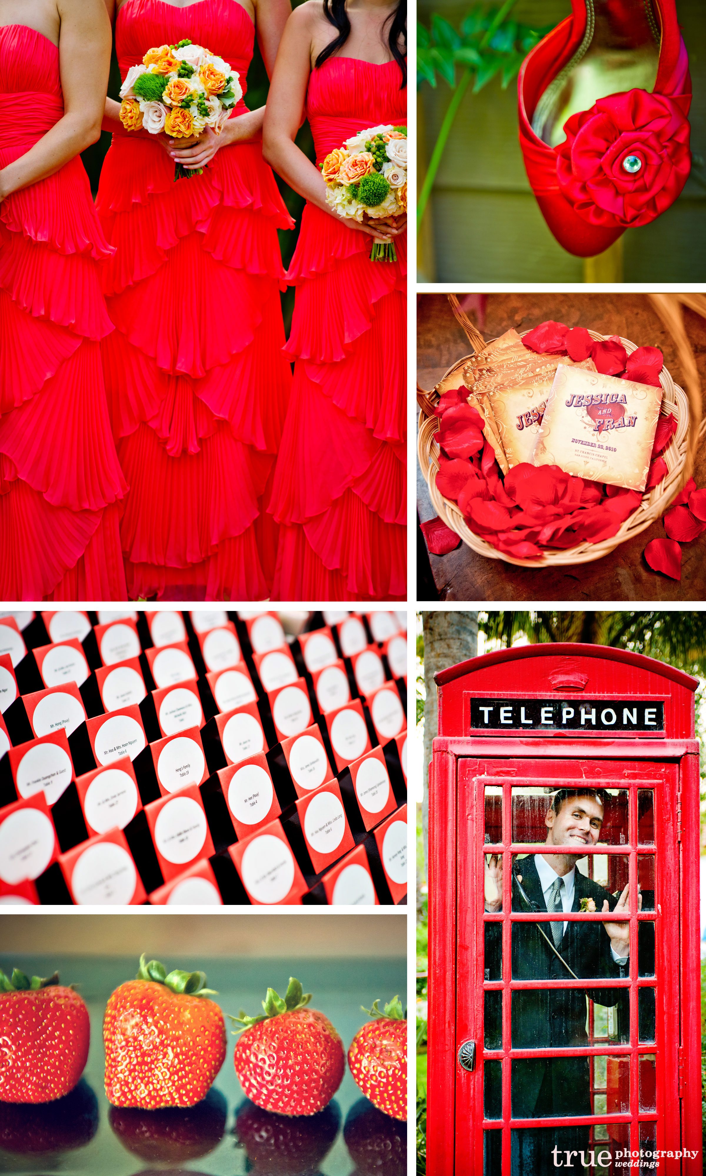 Red wedding inspiration | red photos | photography