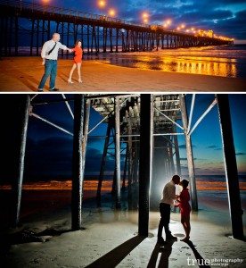 San Diego Wedding Photography: Engagement Photo Shoot at the Oceanside Pier
