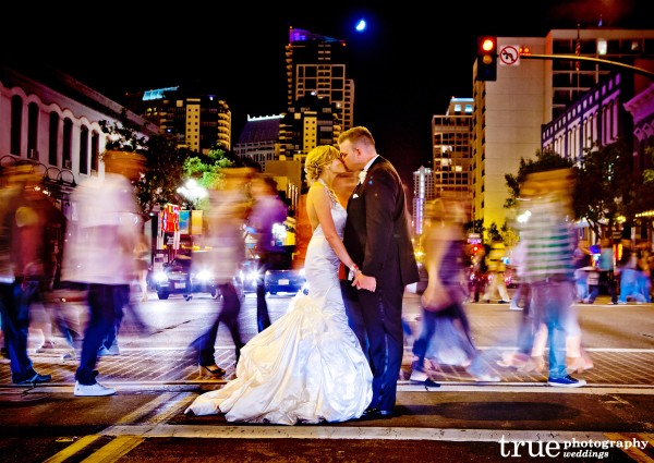 Wedding Ceremony at UNiversity Club Atop Symphony Towers in Downtown San Diego 