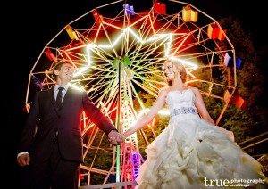 Calamigos-Ranch-wedding-with-carvinval-theme-and-ferris-wheel
