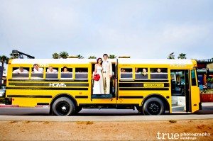 Bride-and-Groom-on-School-Bus